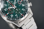 Citizen Men's Watch Eco-Drive Chrono Aviator Green