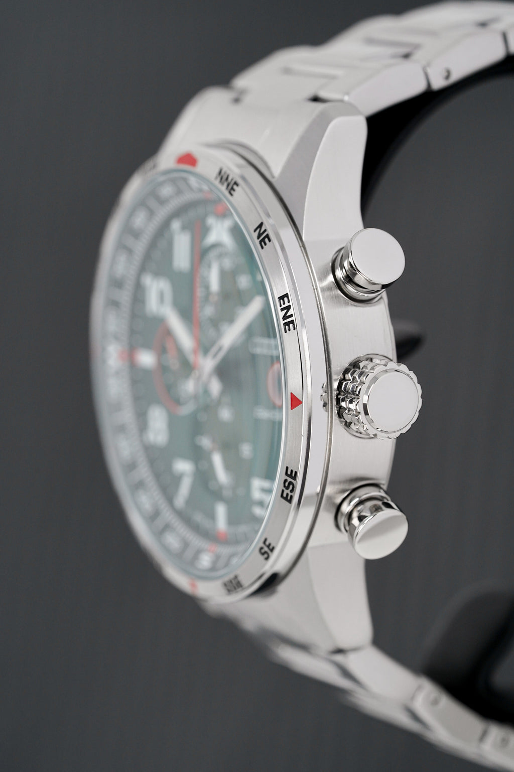Citizen Men's Watch Eco-Drive Chrono Aviator Green