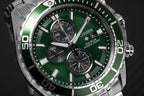 Citizen Men's Watch Eco-Drive Promaster Stainless Steel Bracelet Green