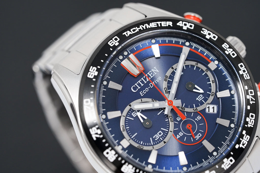 Citizen Men's Watch Eco-Drive Chrono Sport Blue