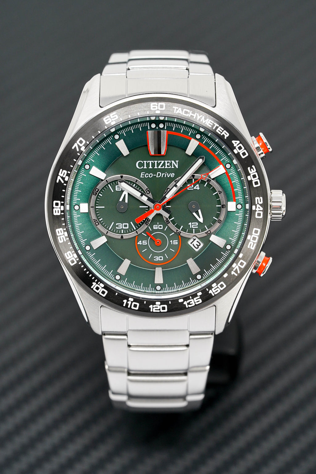 Citizen Men's Watch Eco-Drive Chrono Sport Green