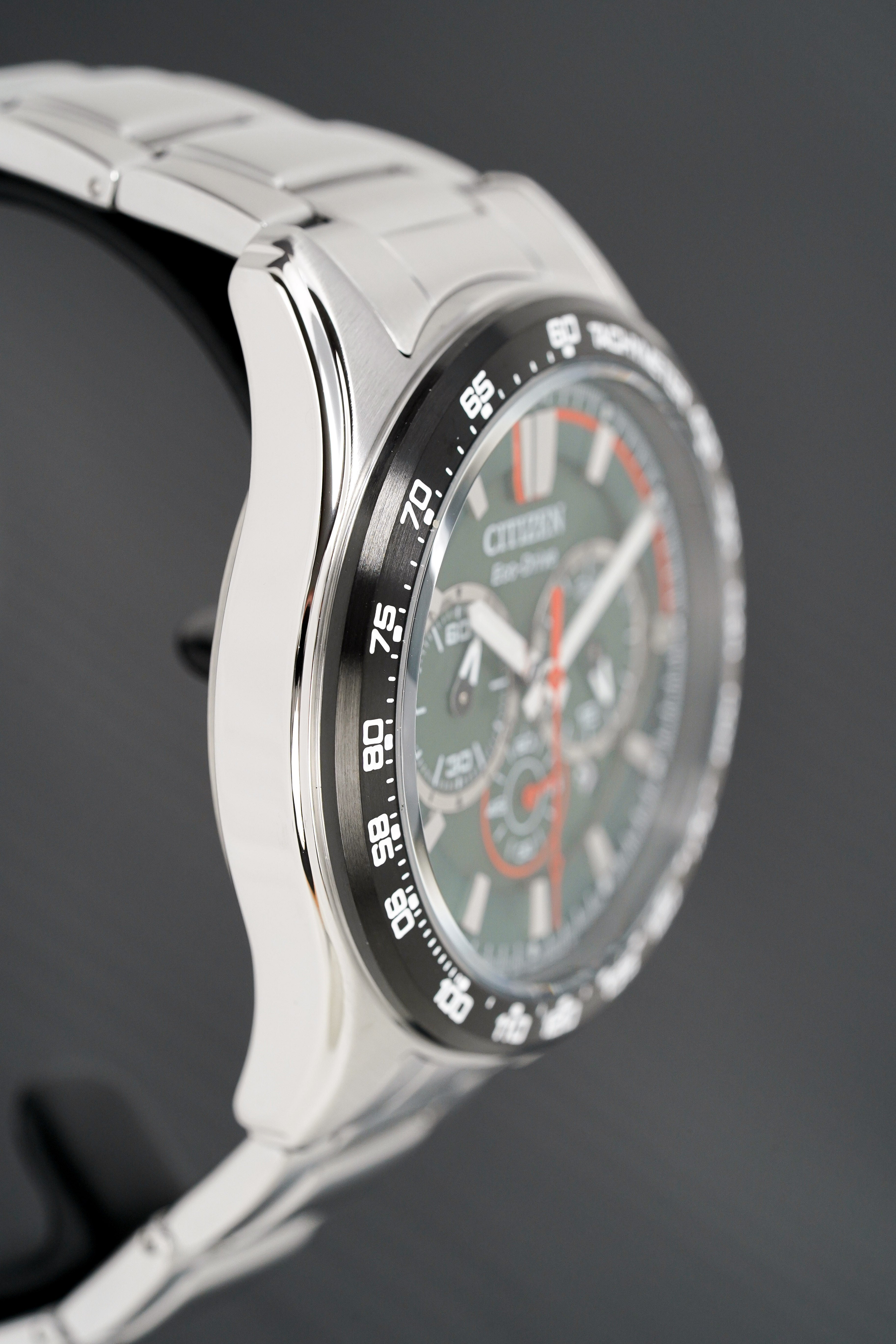 Citizen Men's Watch Eco-Drive Chrono Sport Green