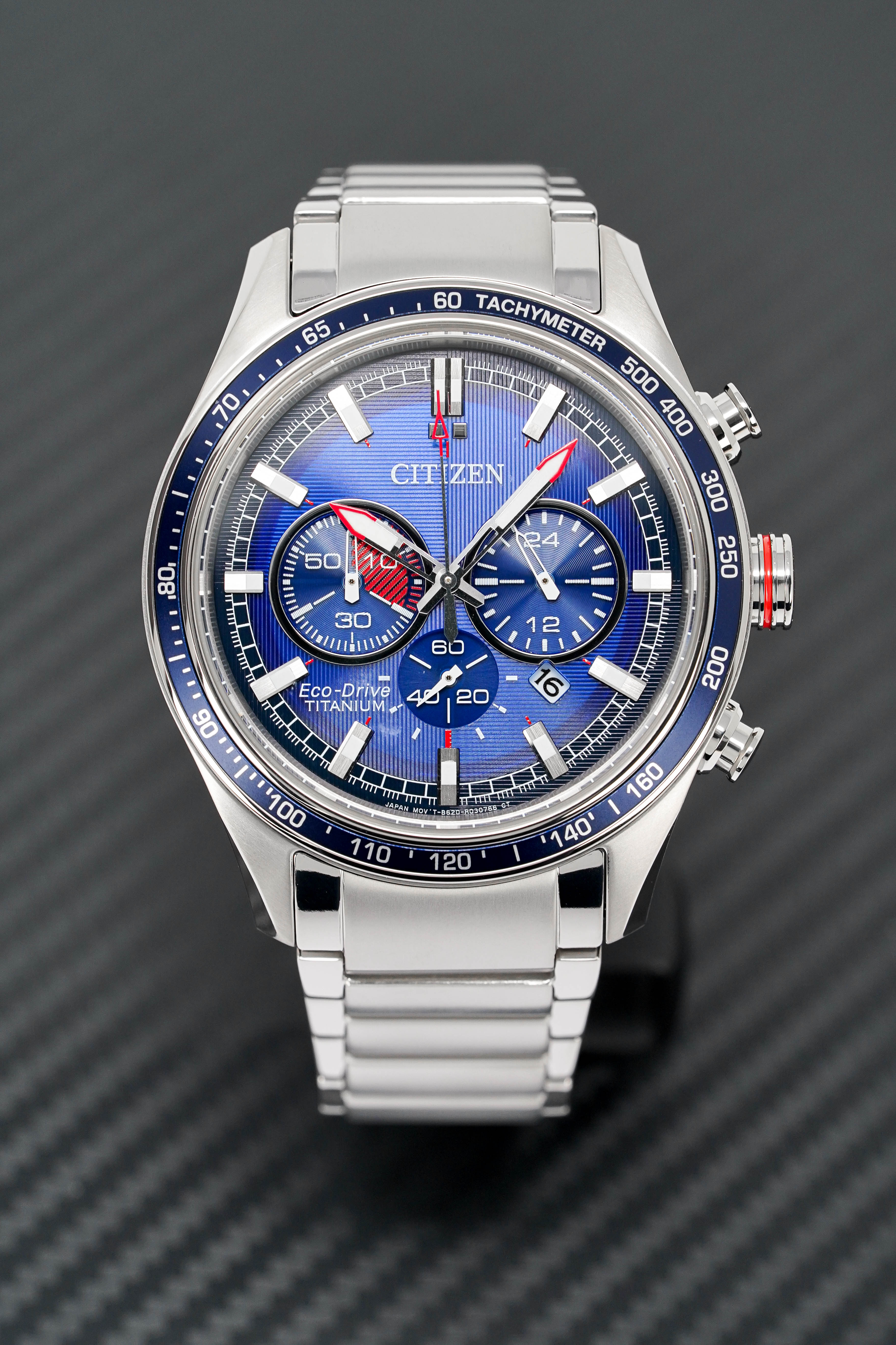 Citizen Men's Watch Eco-Drive Super Titanium™ Chrono Blue