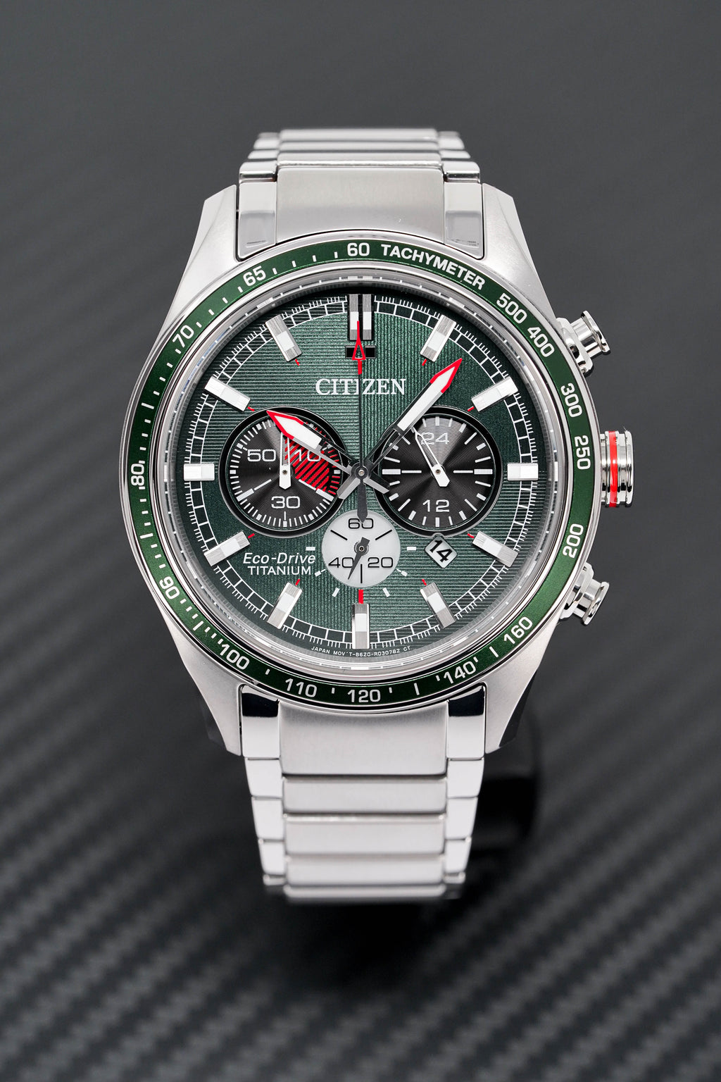 Citizen Men's Watch Eco-Drive Super Titanium™ Chrono Green