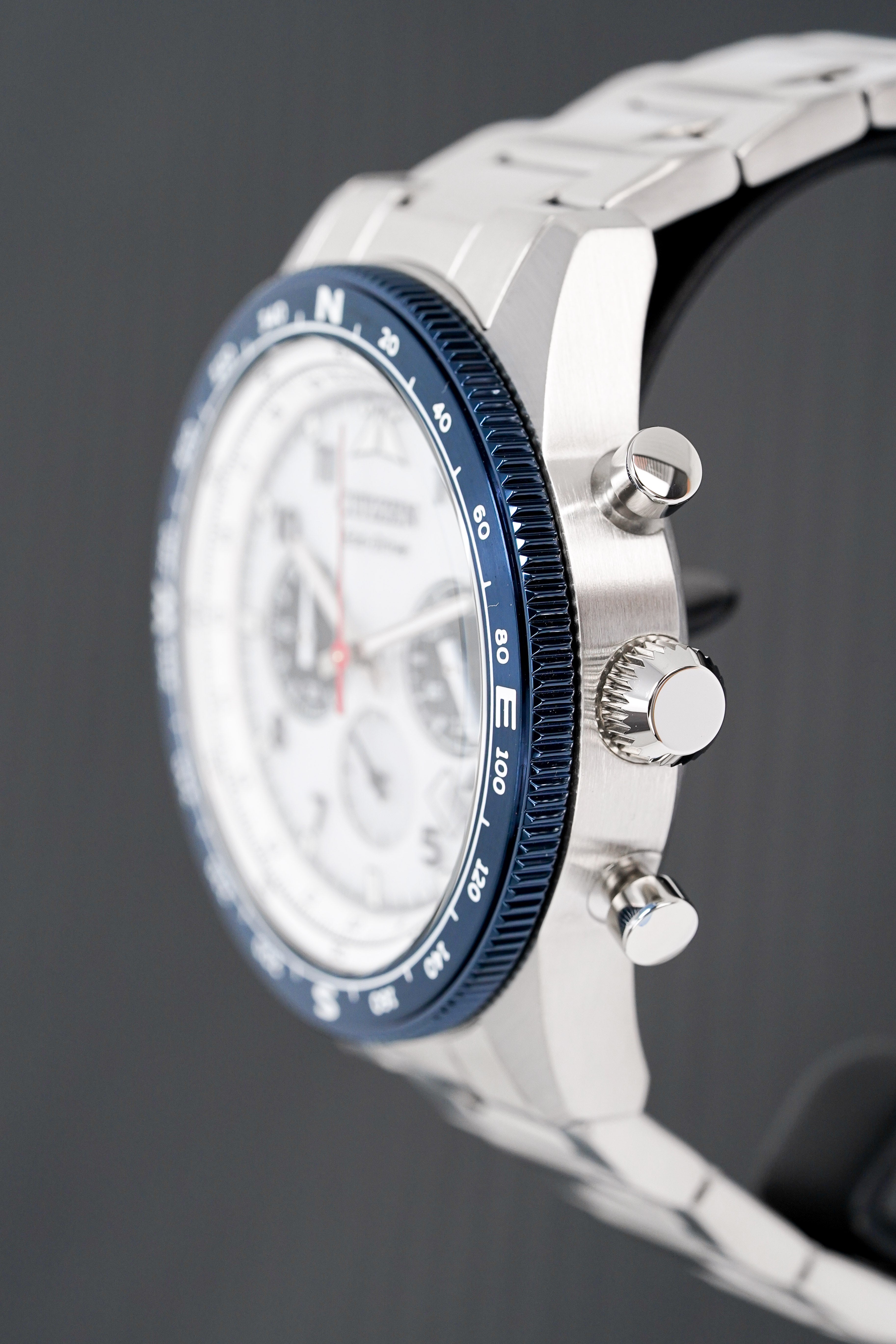 Citizen Men's Watch Eco-Drive Future Force Chrono White