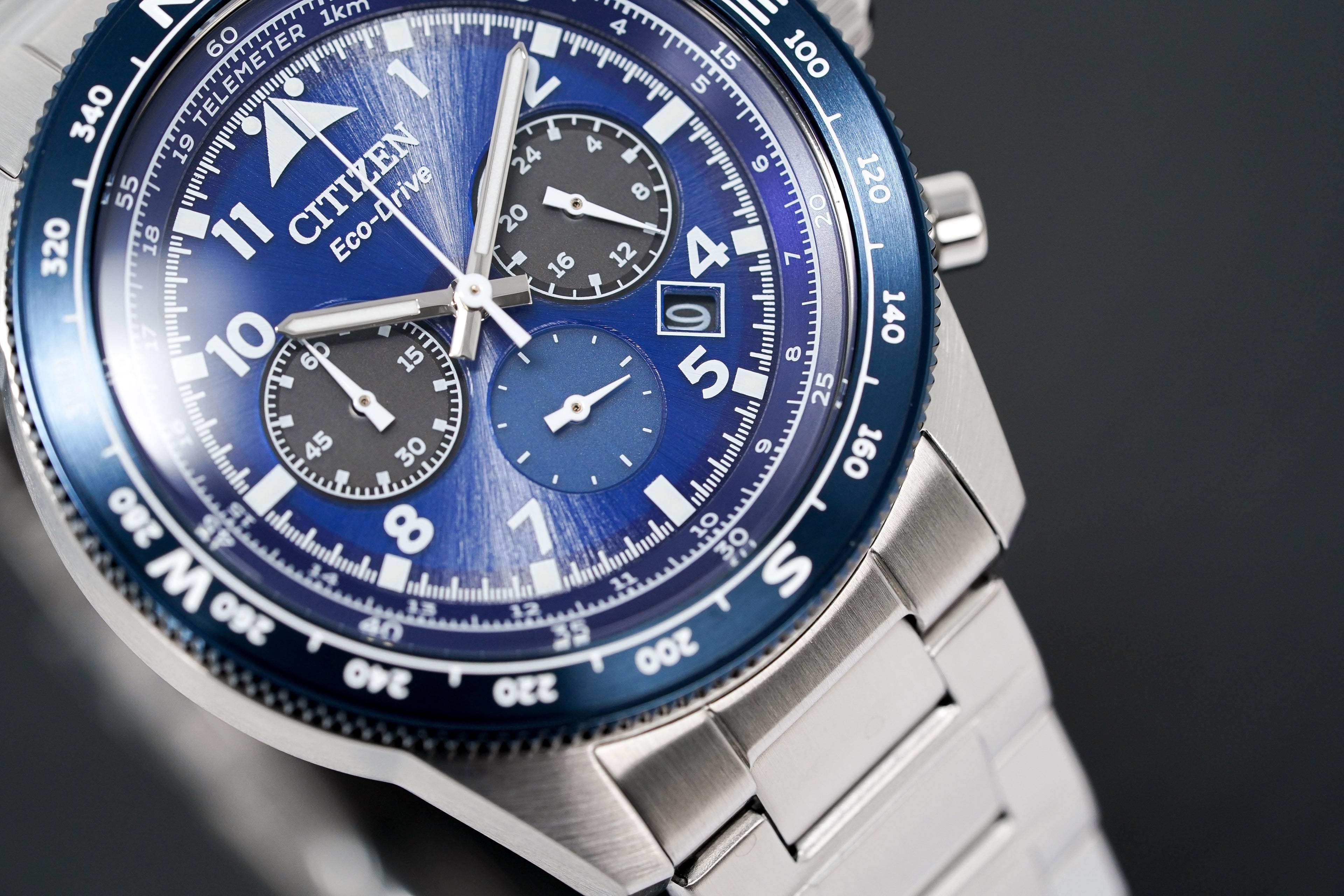 Citizen Men's Watch Eco-Drive Future Force Chrono Blue