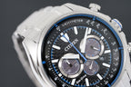 Citizen Men's Watch Eco-Drive Active Chrono Black Blue