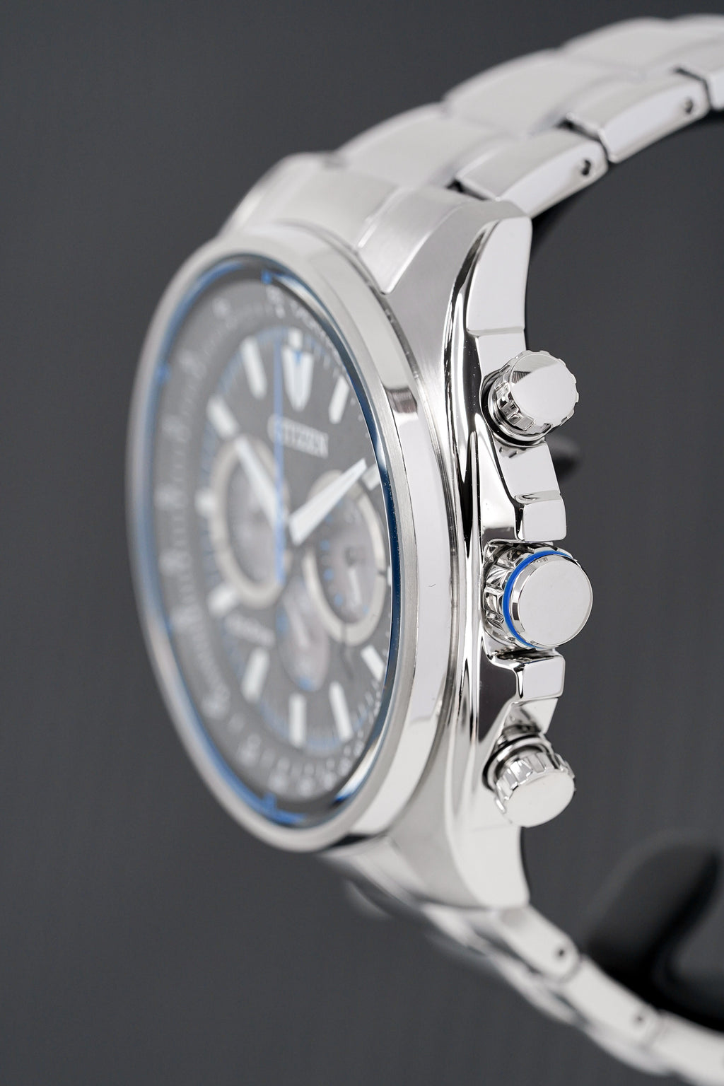 Citizen Men's Watch Eco-Drive Active Chrono Black Blue