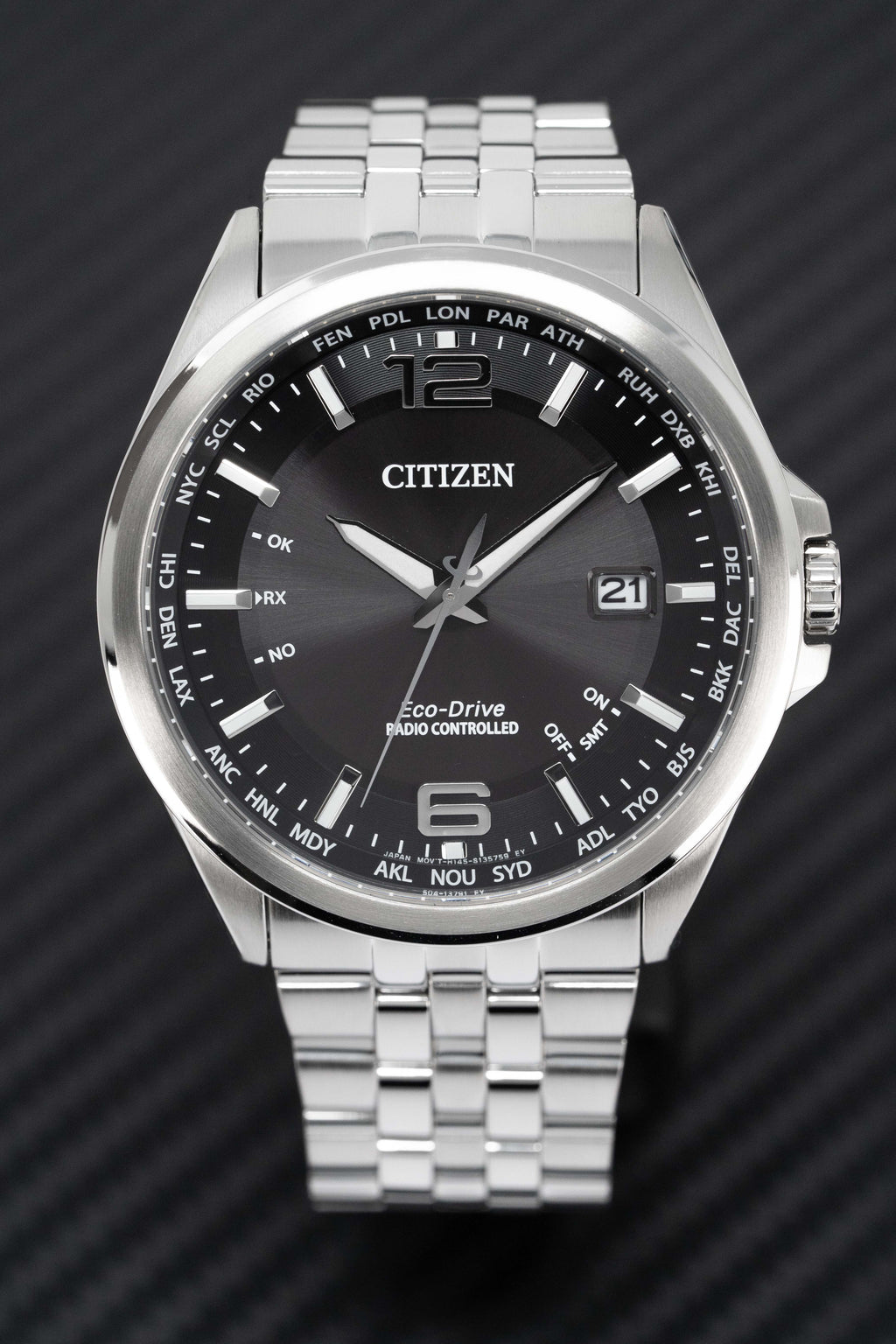 Citizen Eco-Drive Radio Controlled Men's Watch Black