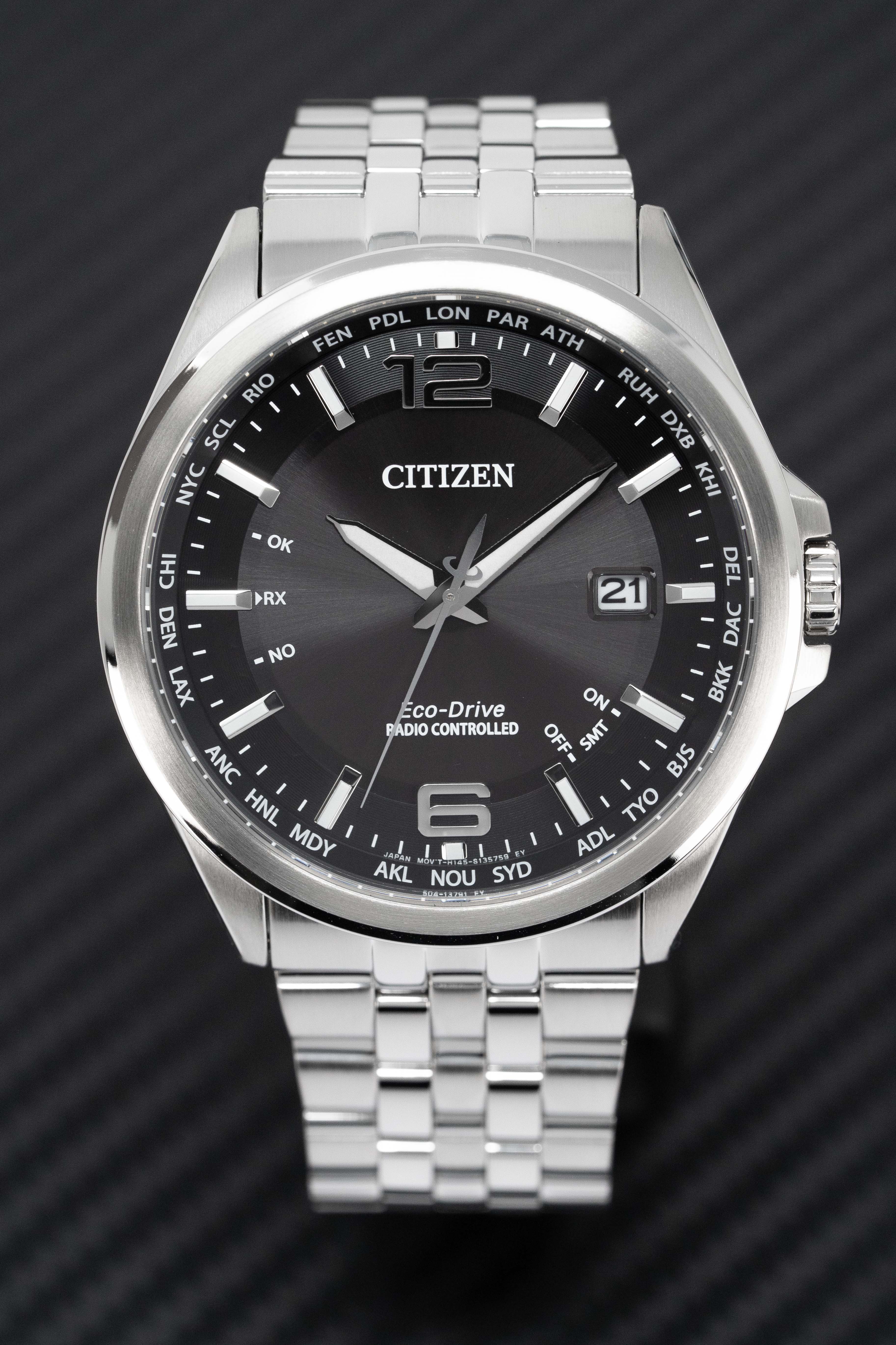 Citizen Eco-Drive Radio Controlled Men's Watch Black