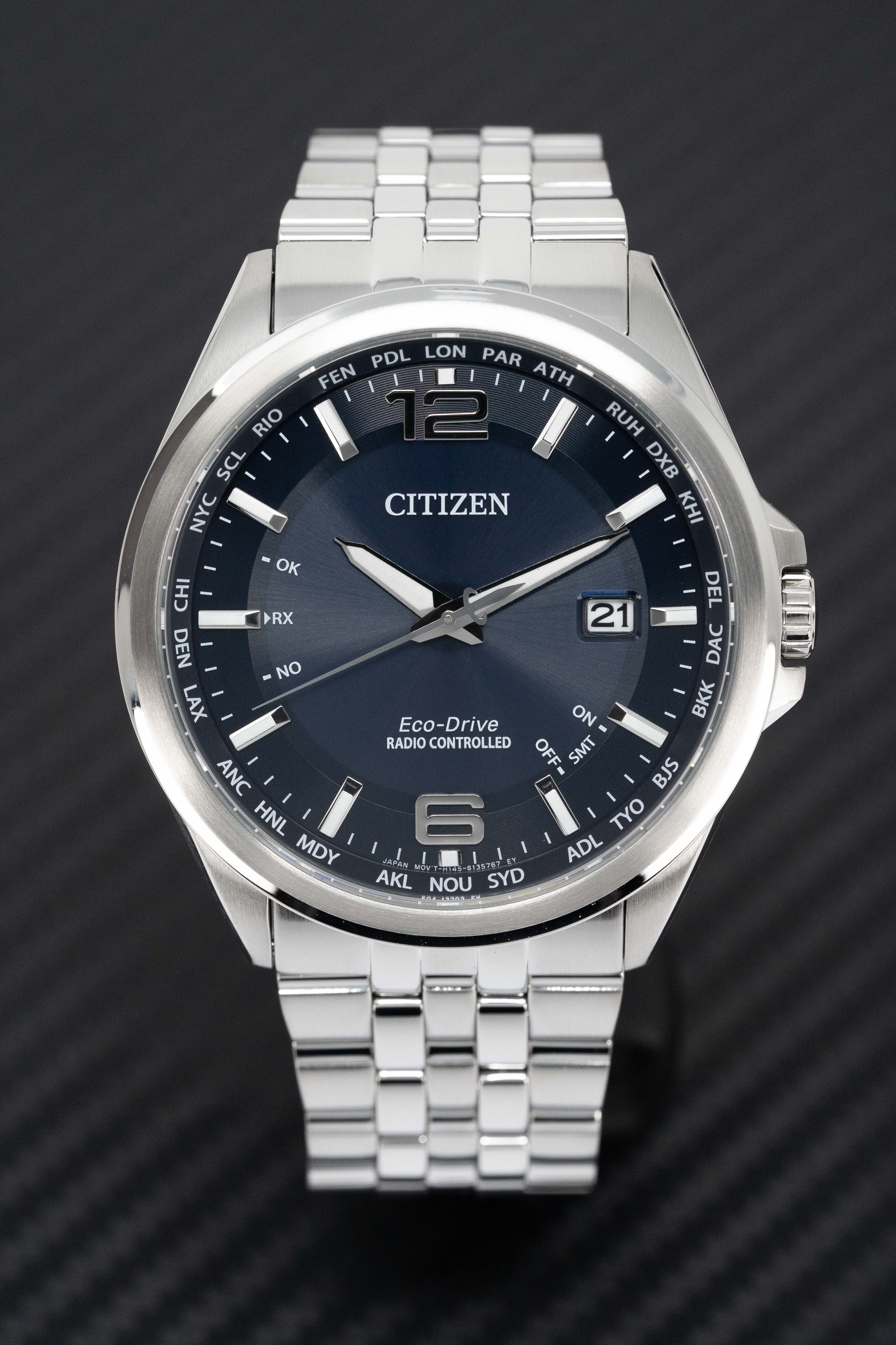 Citizen Eco-Drive Radio Controlled Blue Men's Watch