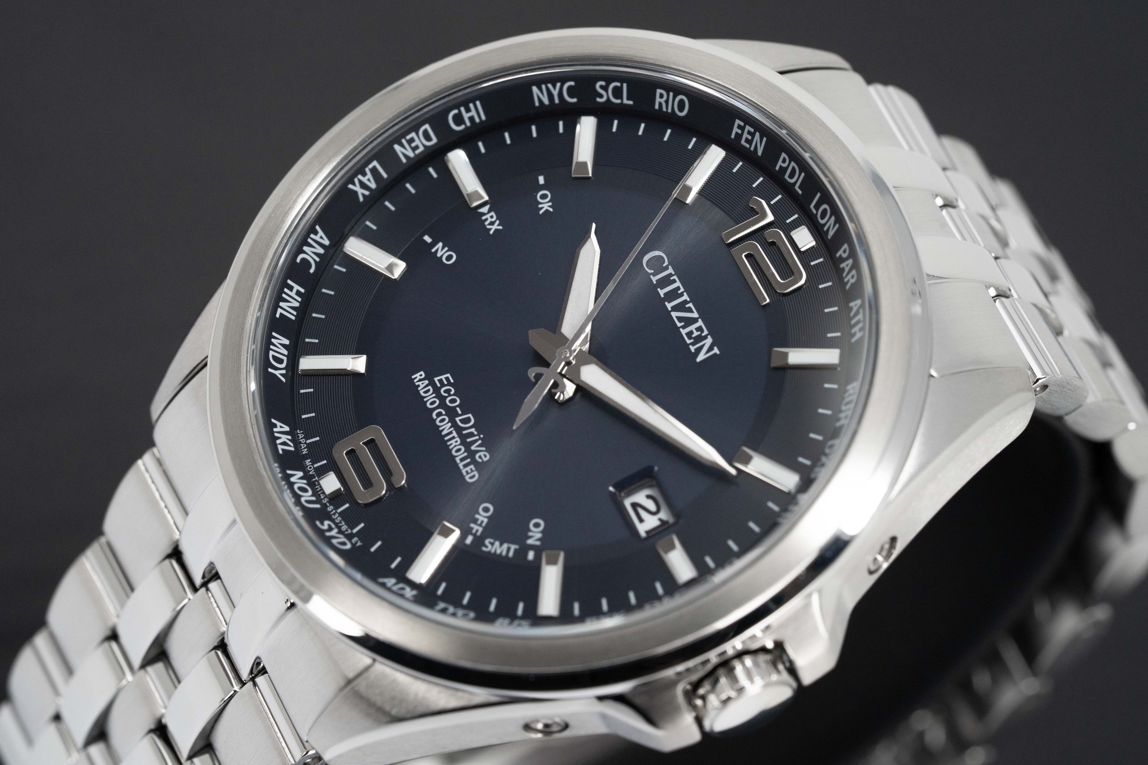 Citizen Eco-Drive Radio Controlled Blue Men's Watch