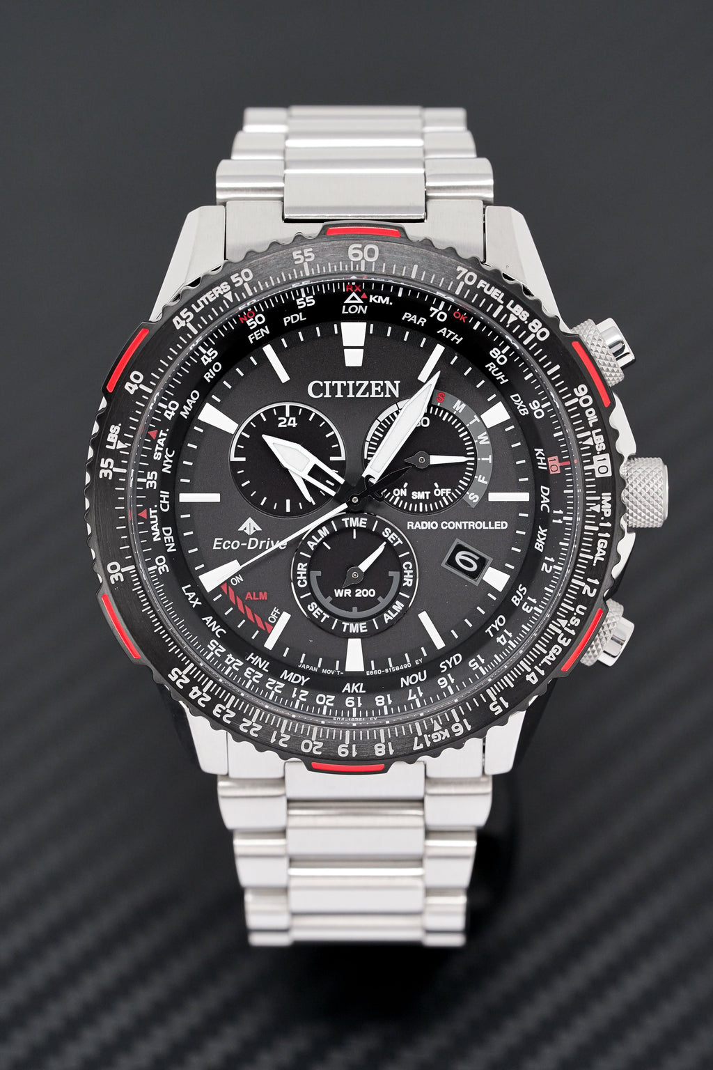 Citizen Eco-Drive Radio Controlled Promaster Men's Watch Black