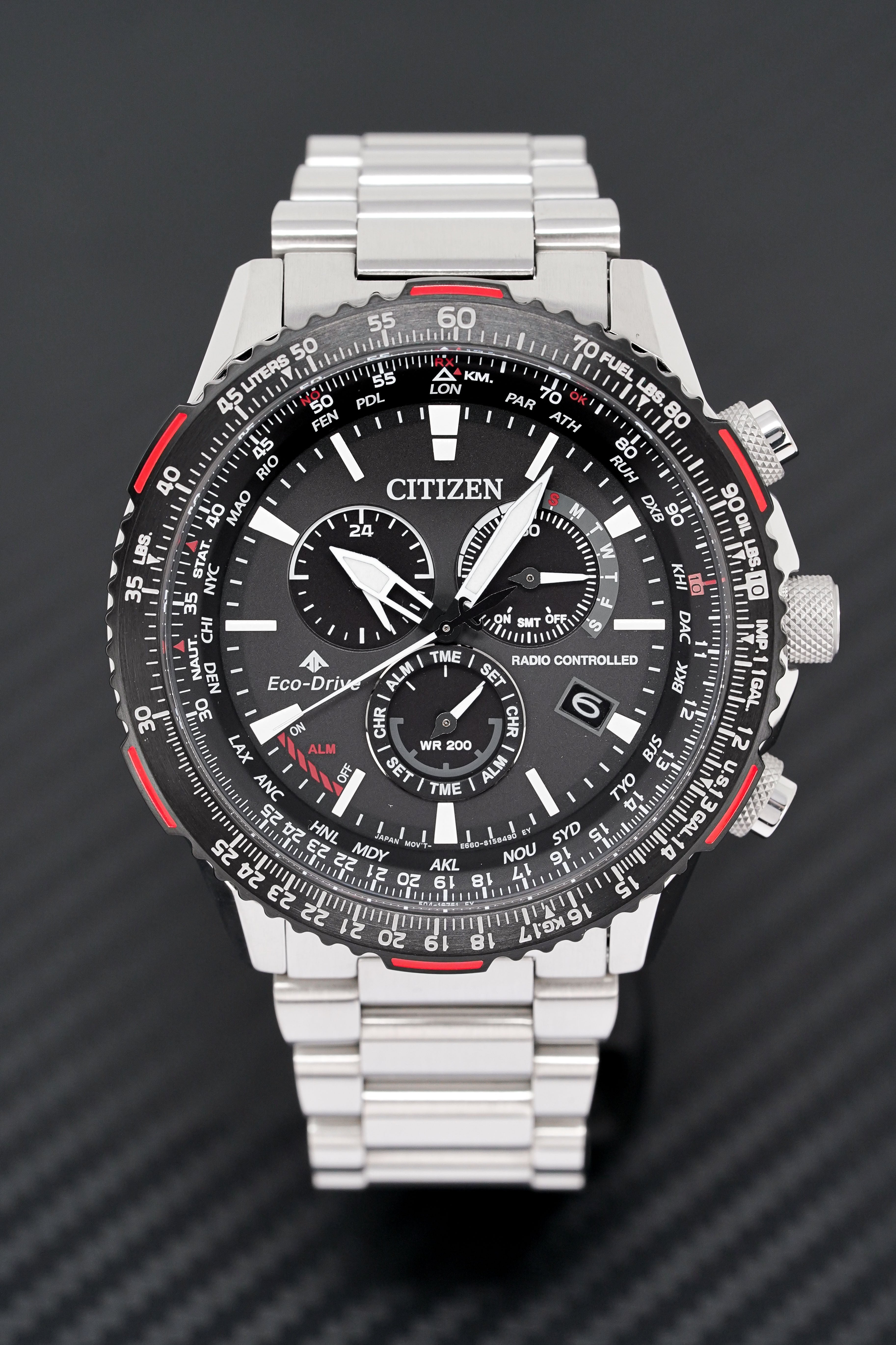 Citizen Eco-Drive Radio Controlled Promaster Men's Watch Black