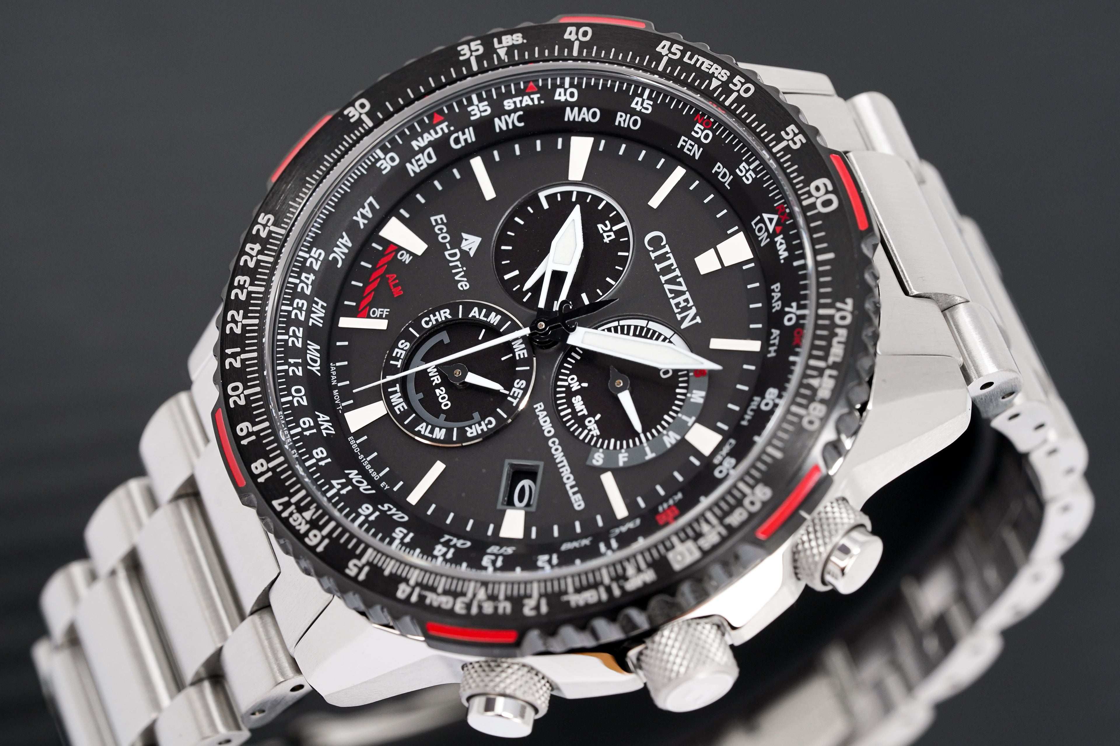 Citizen Eco-Drive Radio Controlled Promaster Men's Watch Black