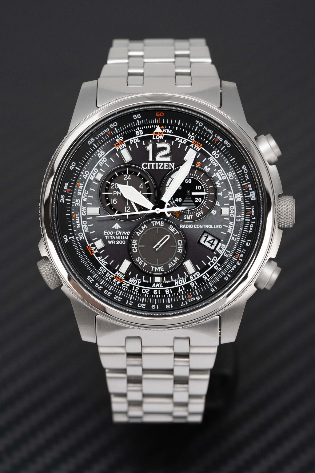 Citizen Eco-Drive Radio Controlled Promaster Men's Watch Black