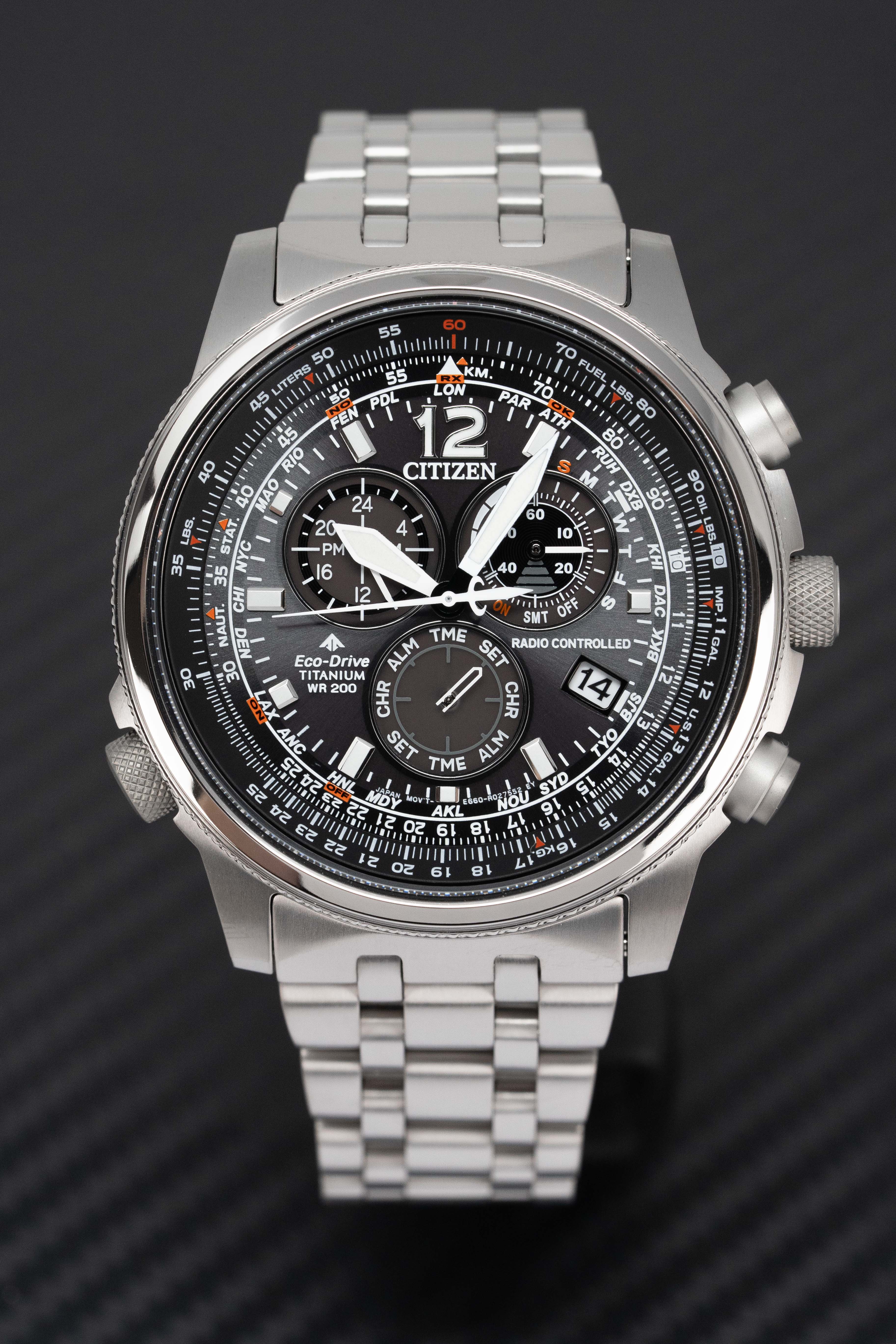Citizen Eco-Drive Radio Controlled Promaster Men's Watch Black