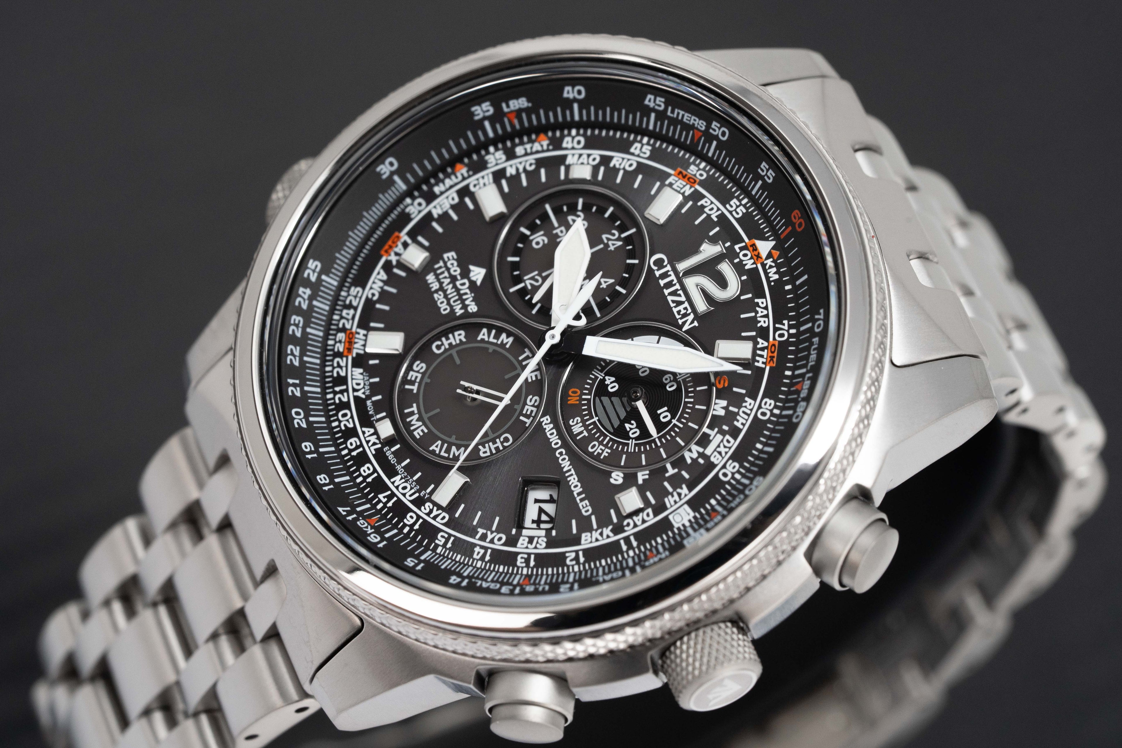 Citizen Eco-Drive Radio Controlled Promaster Men's Watch Black