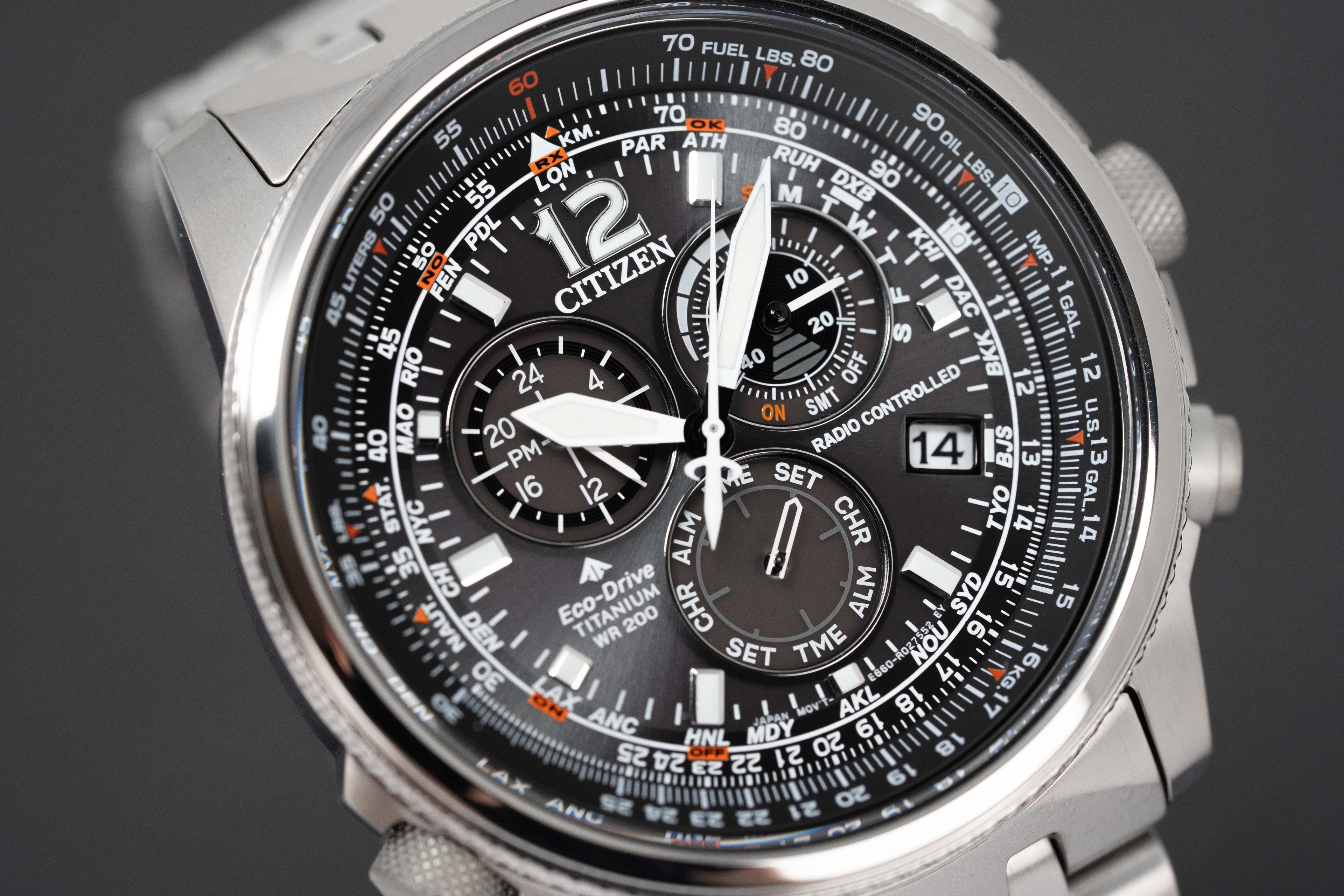 Citizen Eco-Drive Radio Controlled Promaster Men's Watch Black