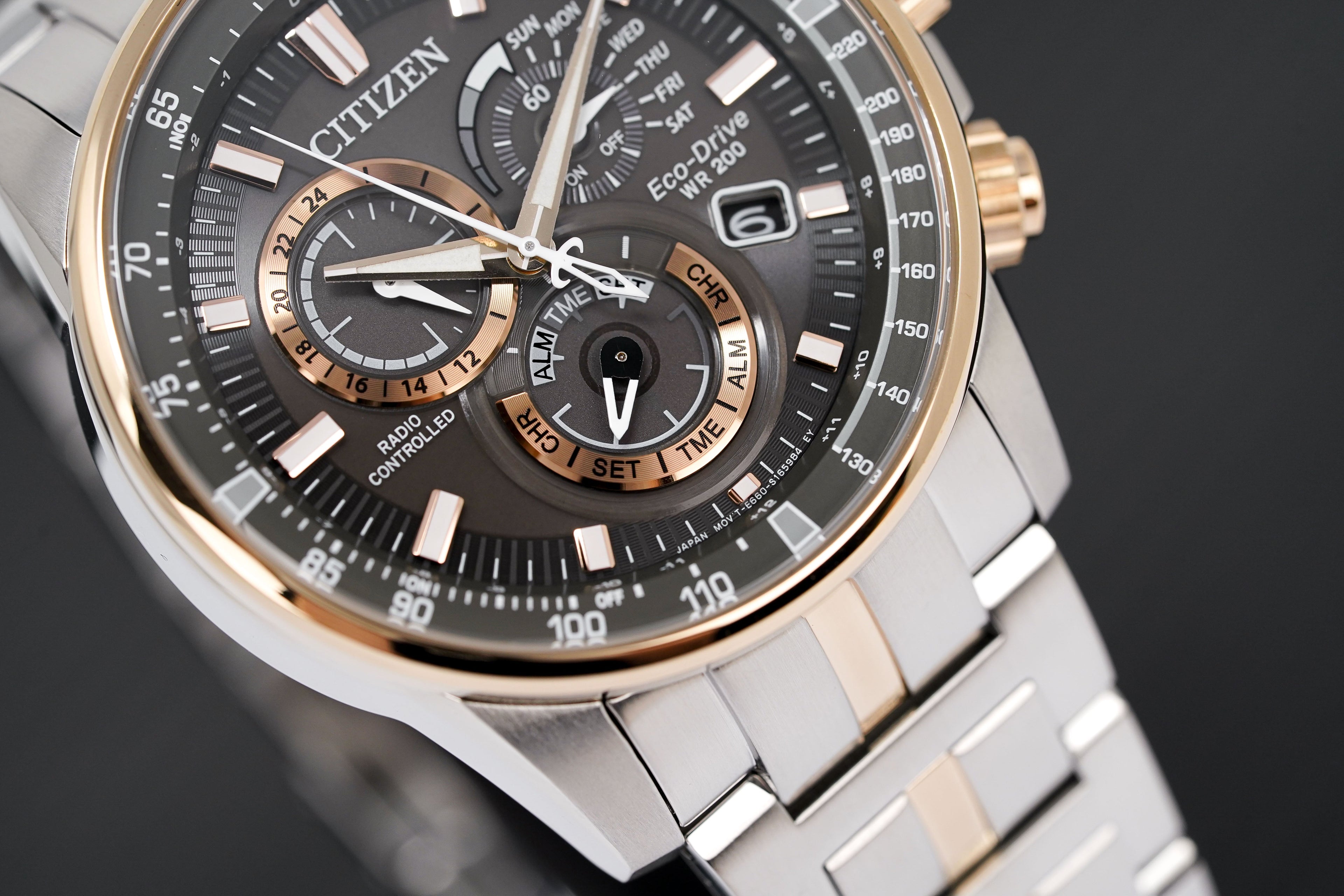 Citizen Eco-Drive Radio Controlled Men's Watch Black