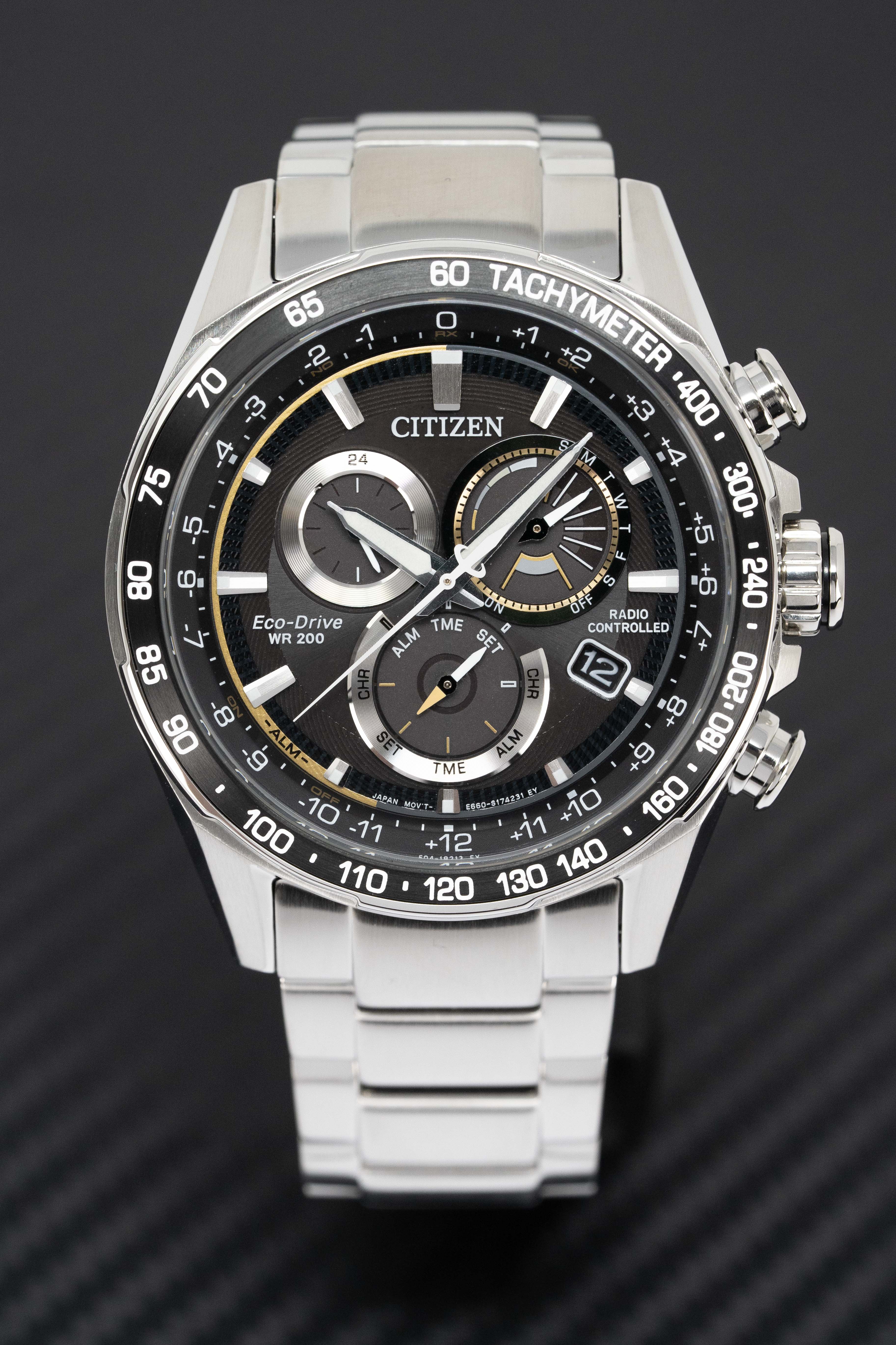 Citizen Eco-Drive Radio Controlled Men's Watch Black