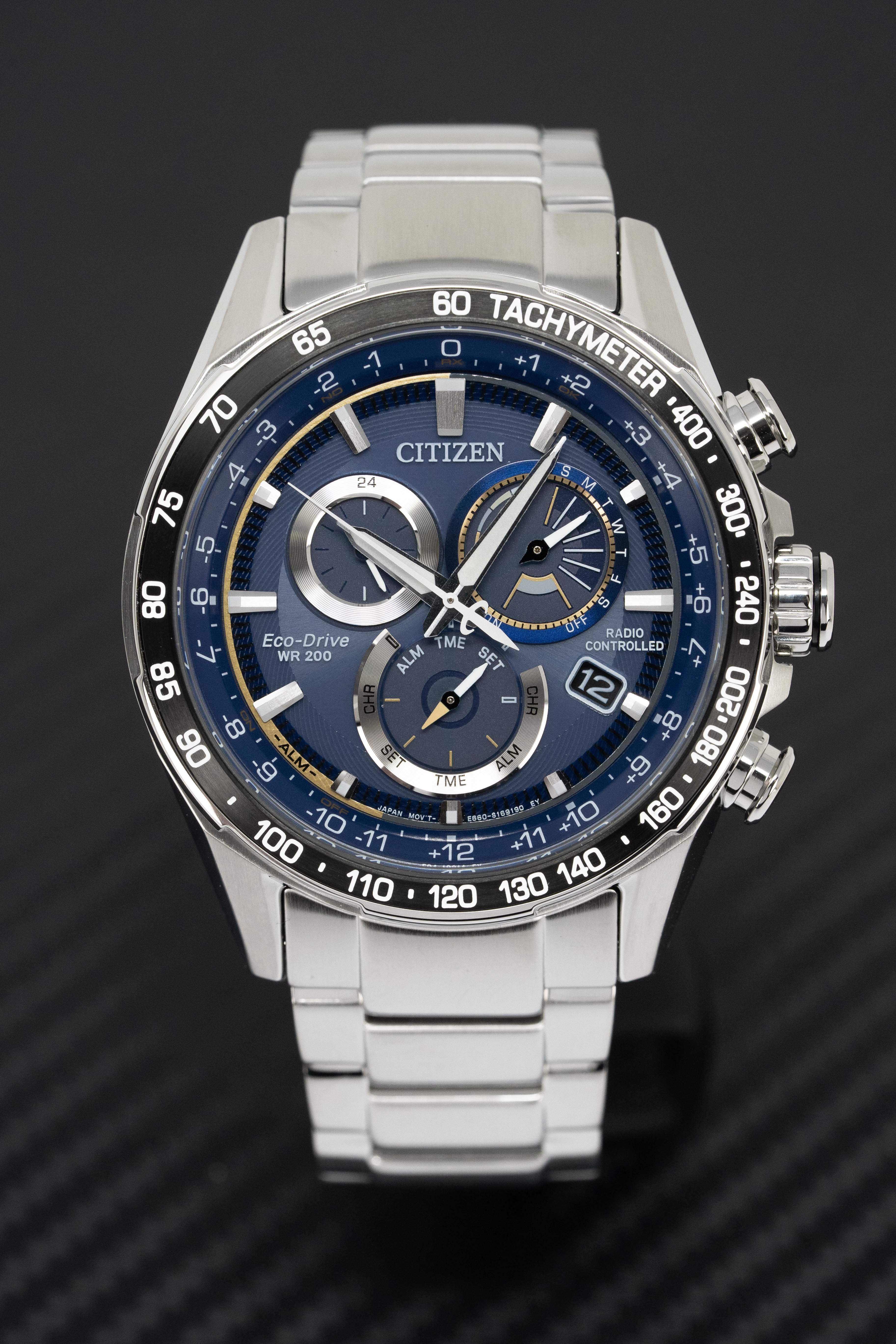 Citizen Eco-Drive Radio Controlled Blue Men's Watch