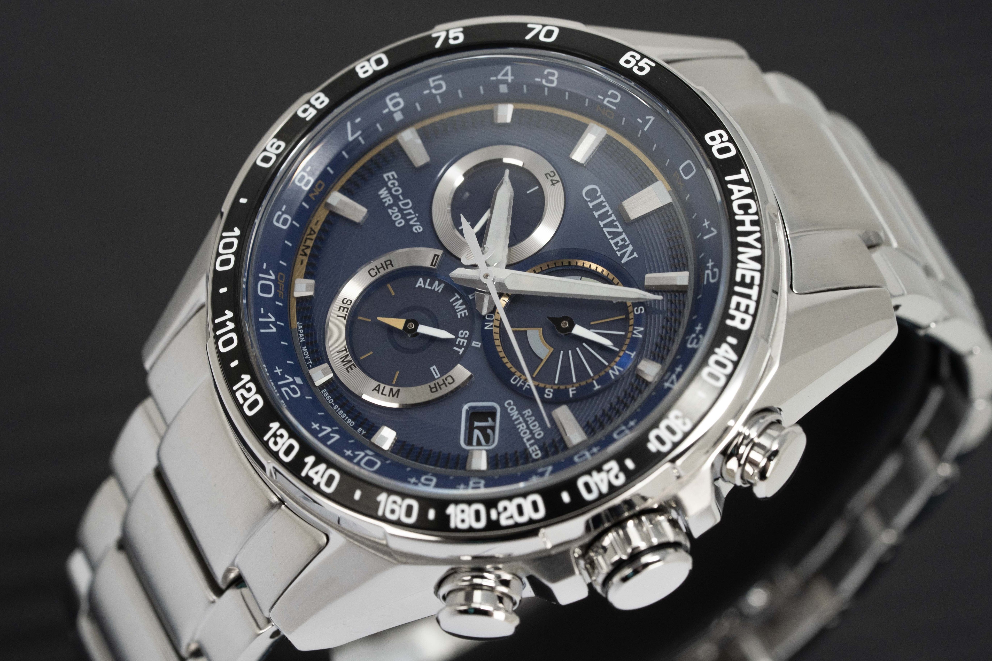 Citizen Eco-Drive Radio Controlled Blue Men's Watch