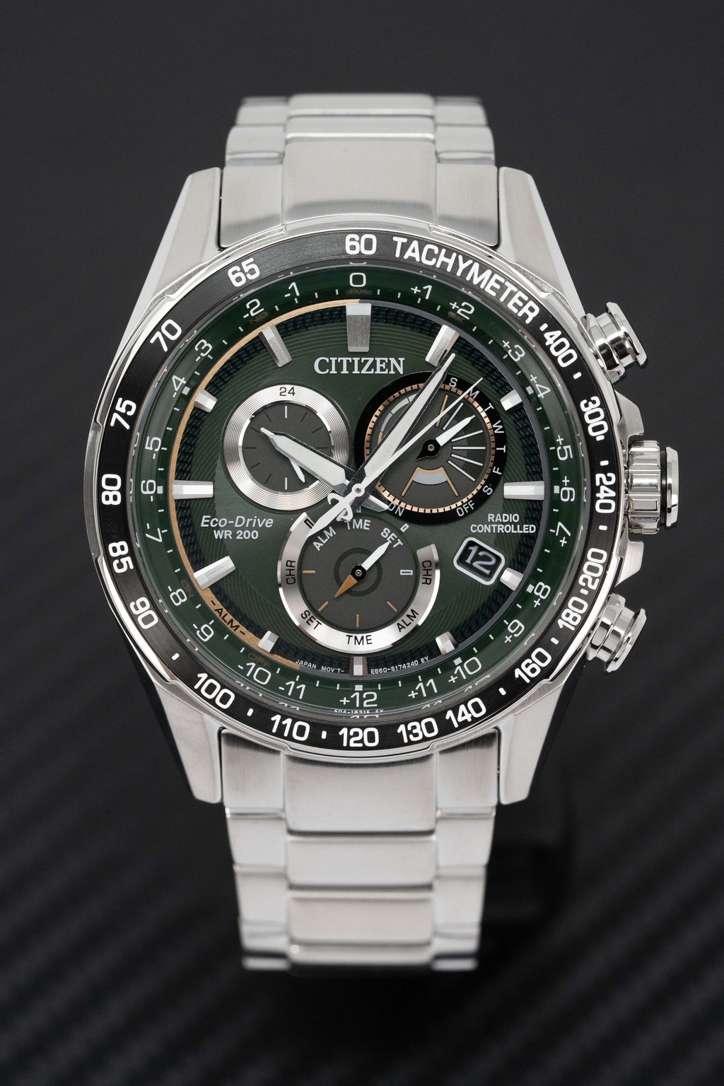 Citizen Eco-Drive Radio Controlled Green Men's Watch