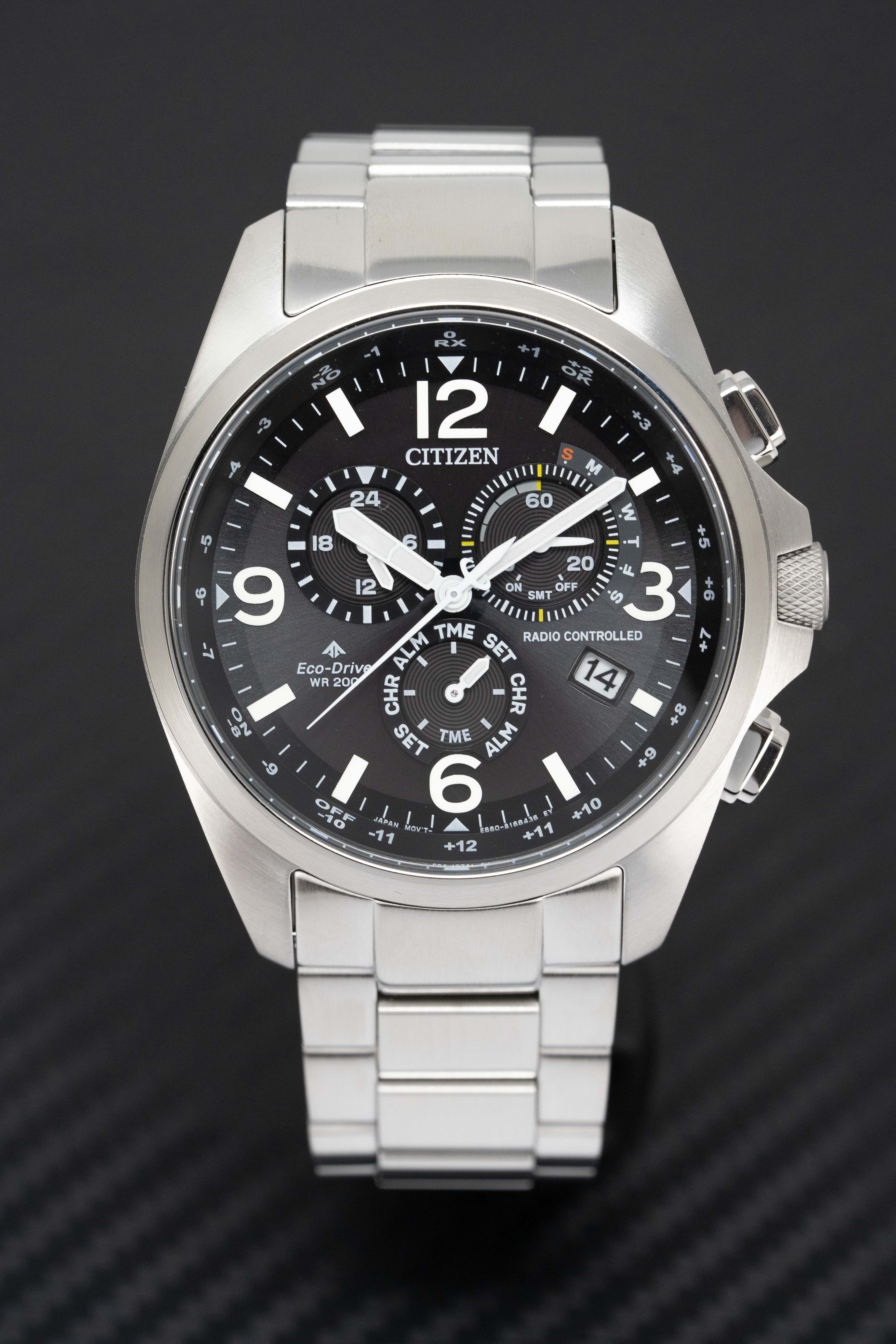 Citizen Eco-Drive Radio Controlled Men's Watch Black