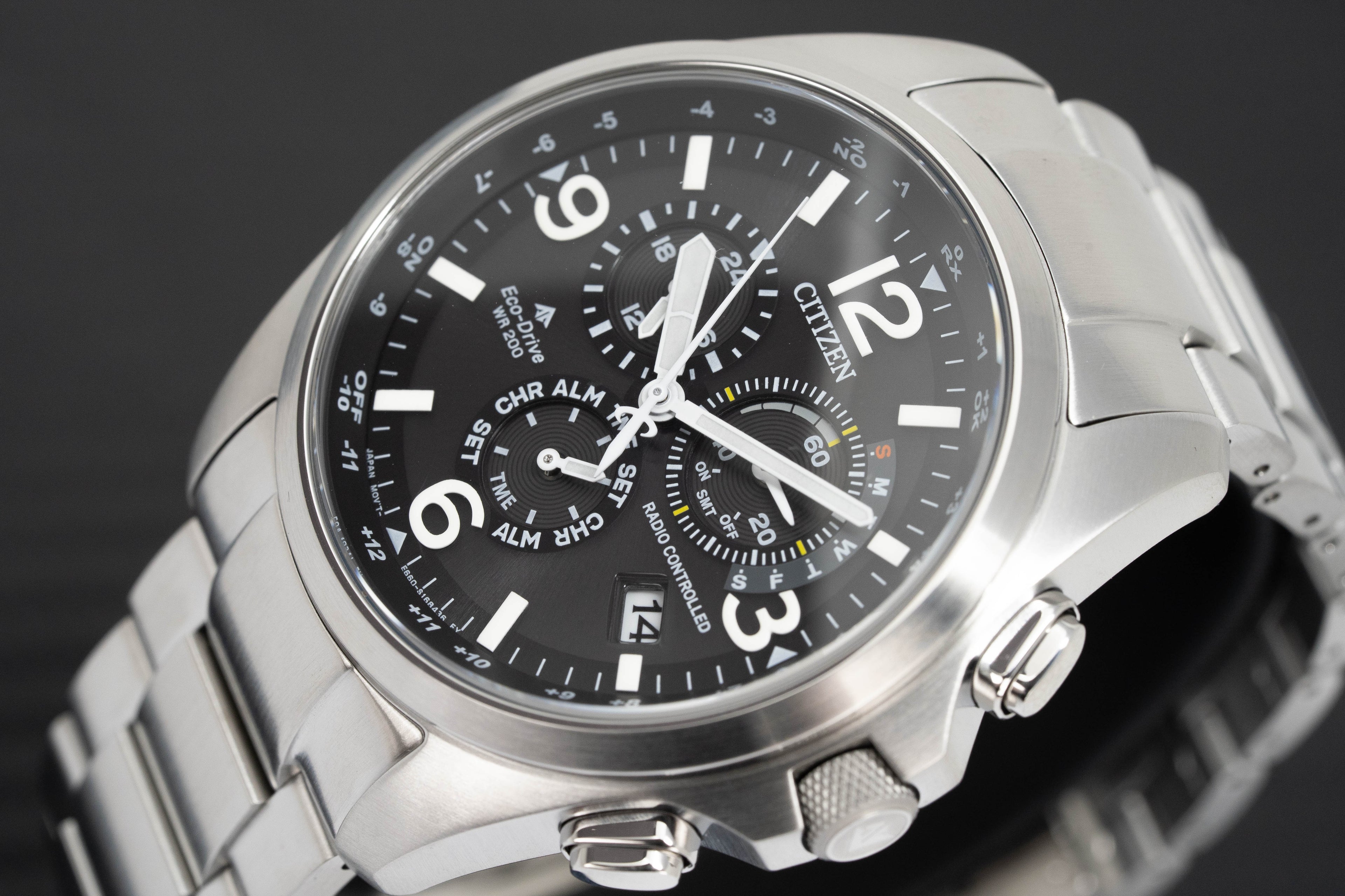 Citizen Eco-Drive Radio Controlled Men's Watch Black