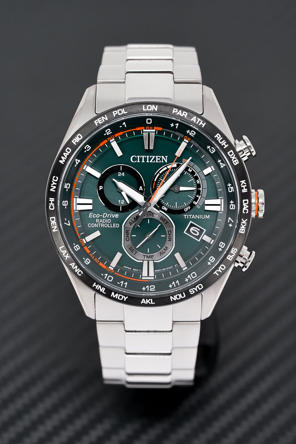 Citizen Eco-Drive Radio Controlled Green Men's Watch