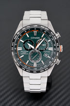 Citizen Eco-Drive Radio Controlled Green Men's Watch