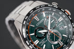 Citizen Eco-Drive Radio Controlled Green Men's Watch