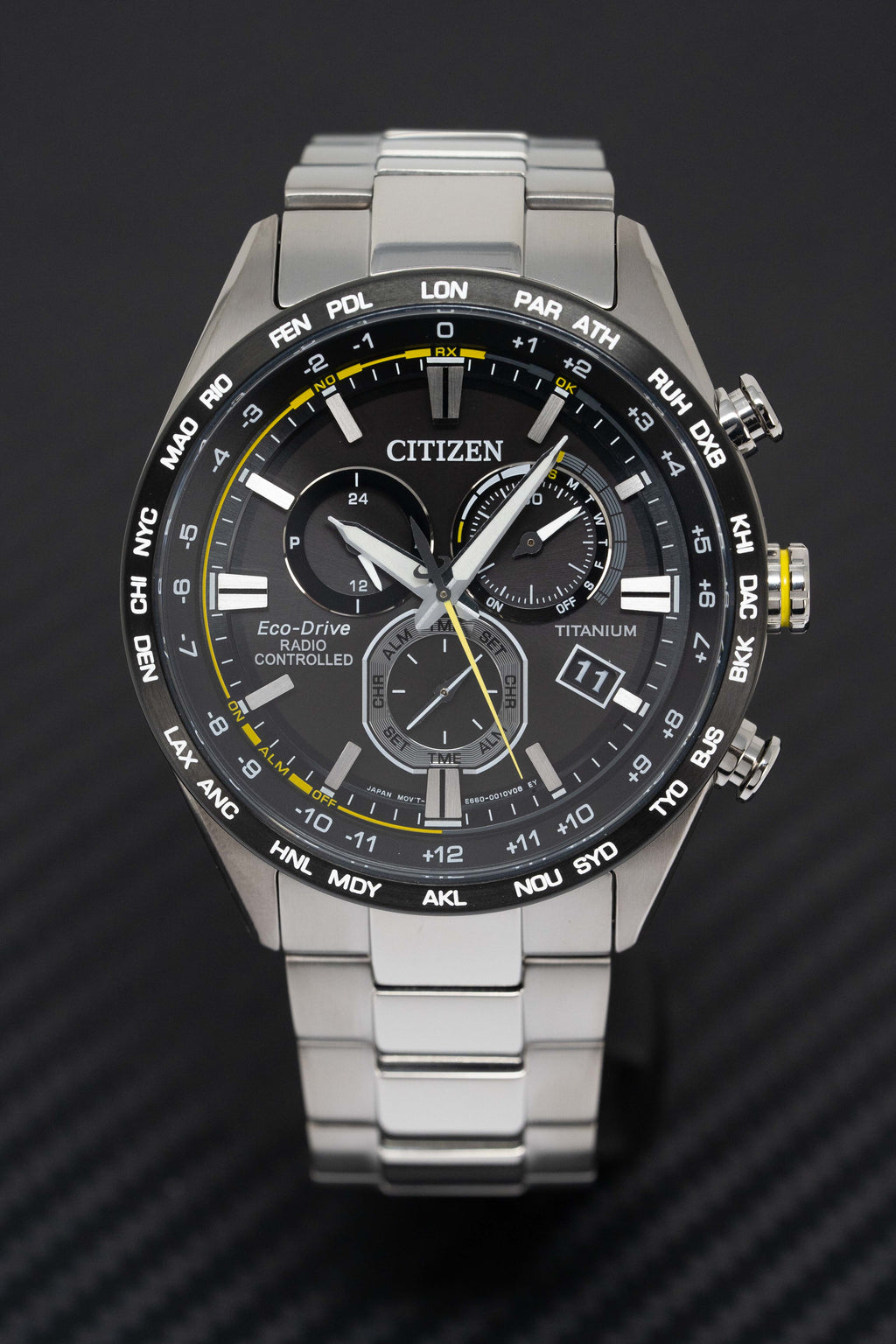 Citizen Eco-Drive Radio Controlled Men's Watch Black
