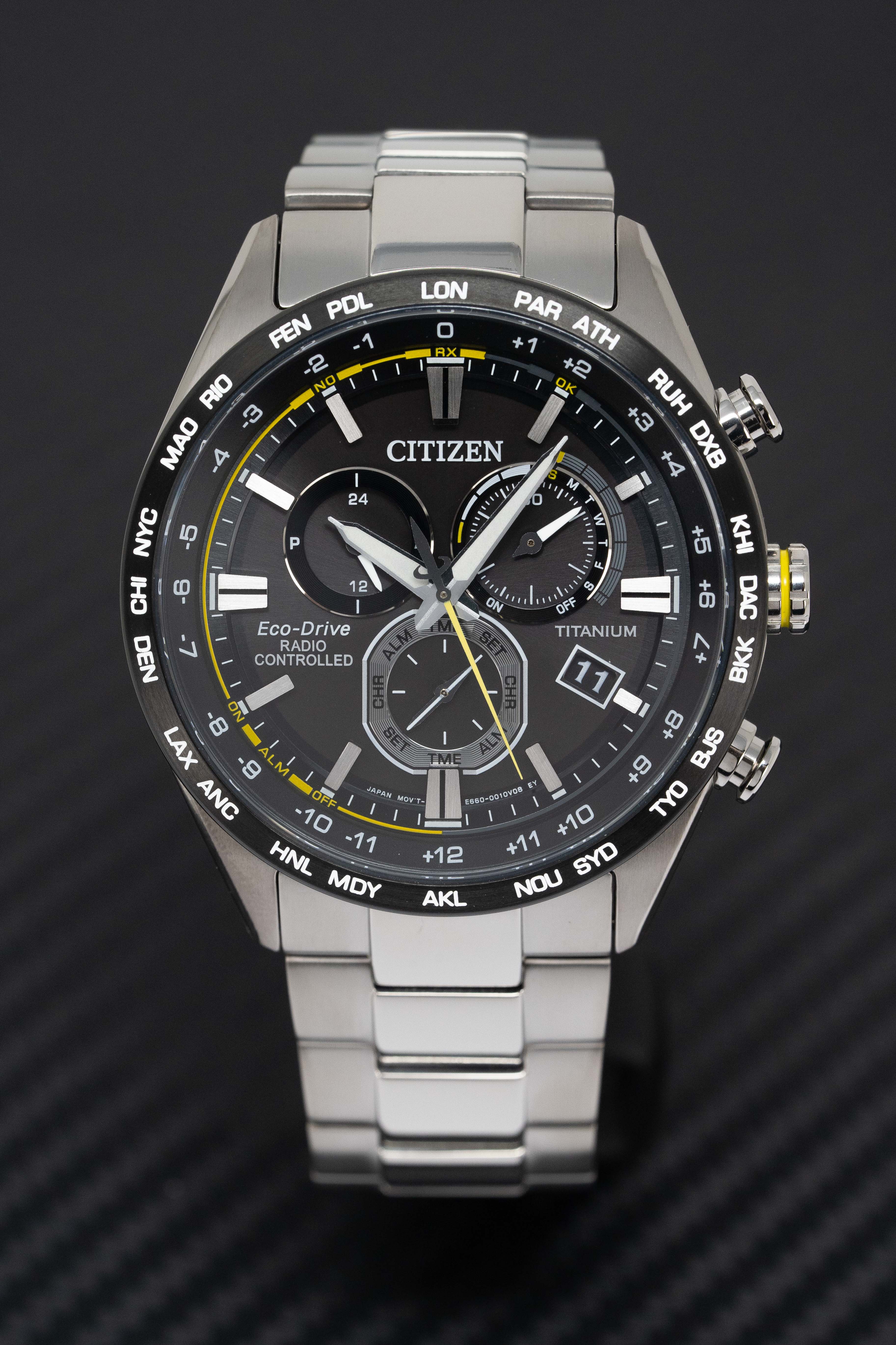Citizen Eco-Drive Radio Controlled Men's Watch Black