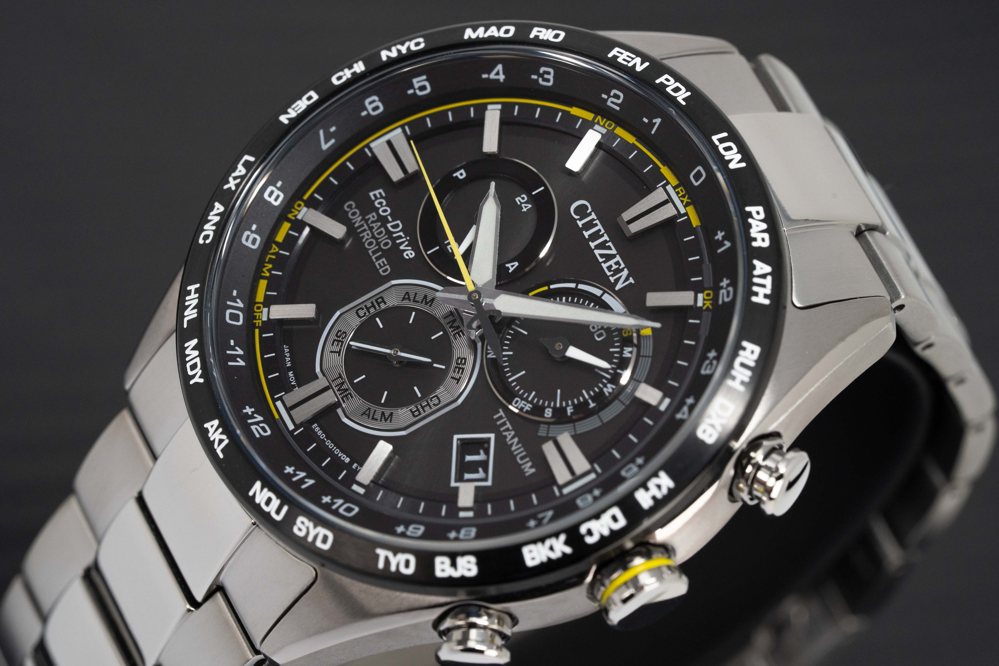 Citizen Eco-Drive Radio Controlled Men's Watch Black