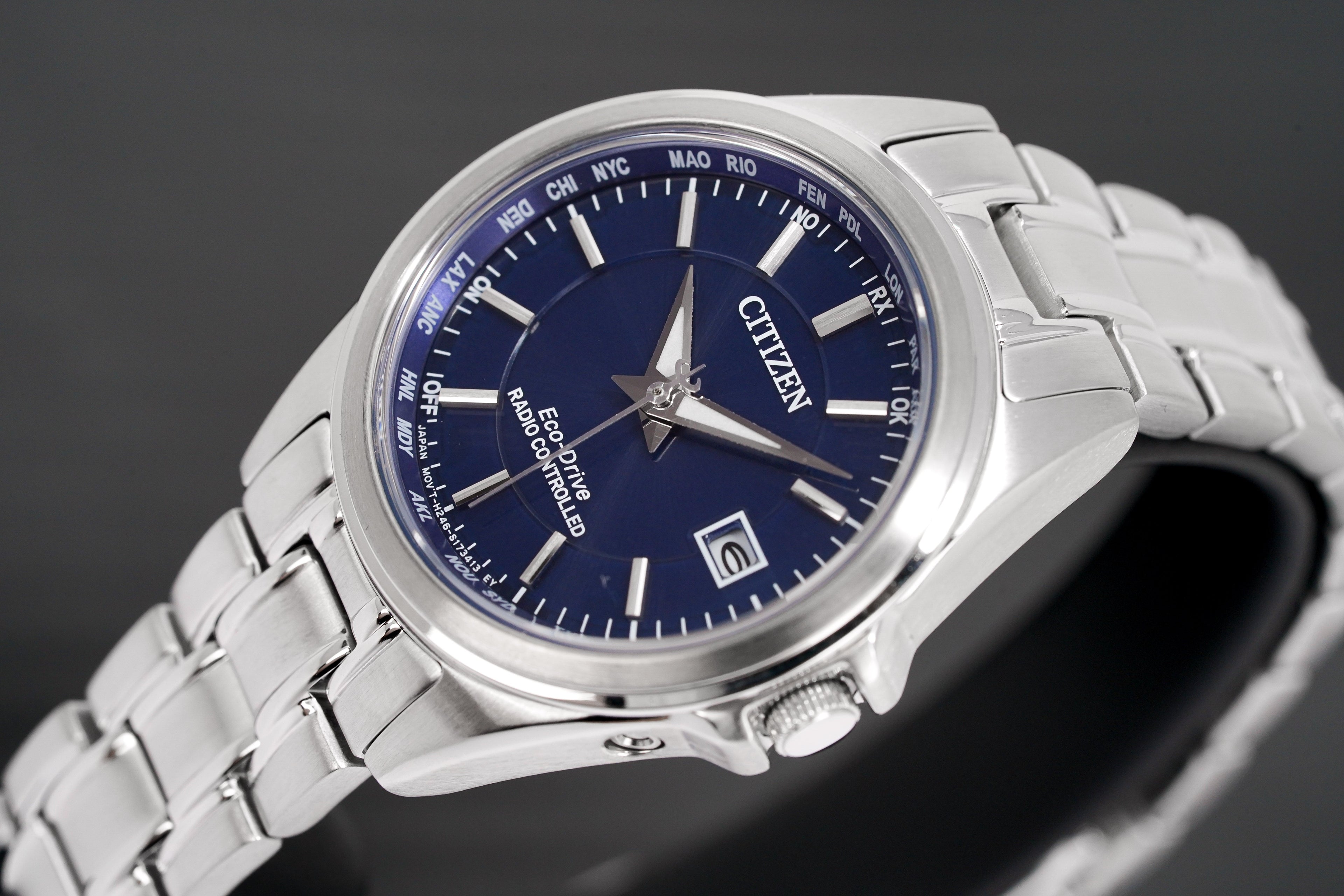 Citizen Eco-Drive Radio Controlled Blue Women's Watch