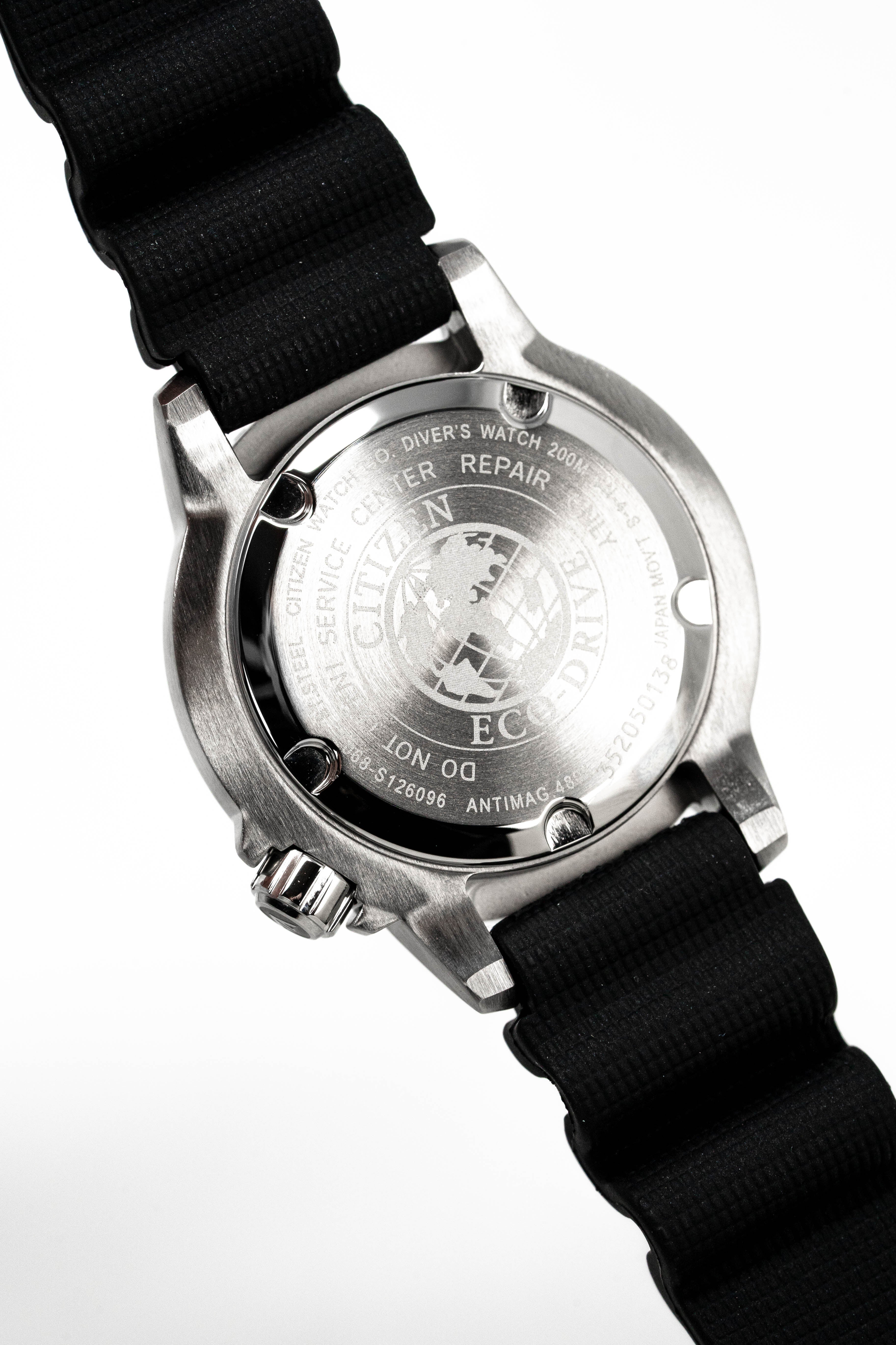 Citizen Ladies Watch Eco-Drive Marine Promaster Black