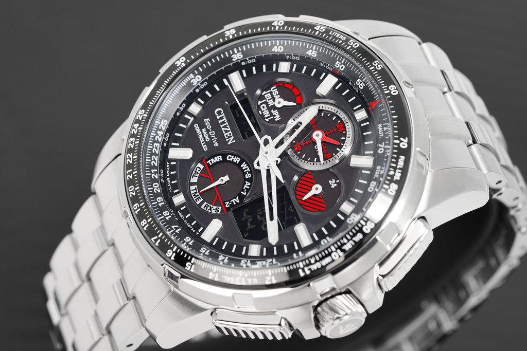 Citizen Men's Watch Skyhawk A-T Chronograph Radio Controlled Eco-Drive