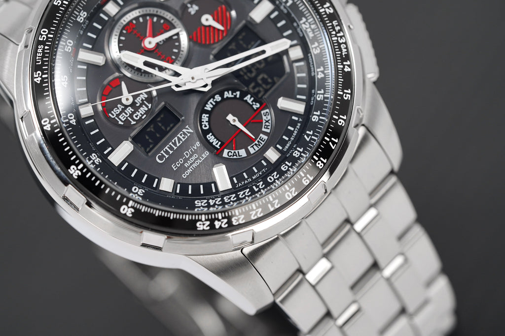 Citizen Men's Watch Skyhawk A-T Chronograph Radio Controlled Eco-Drive