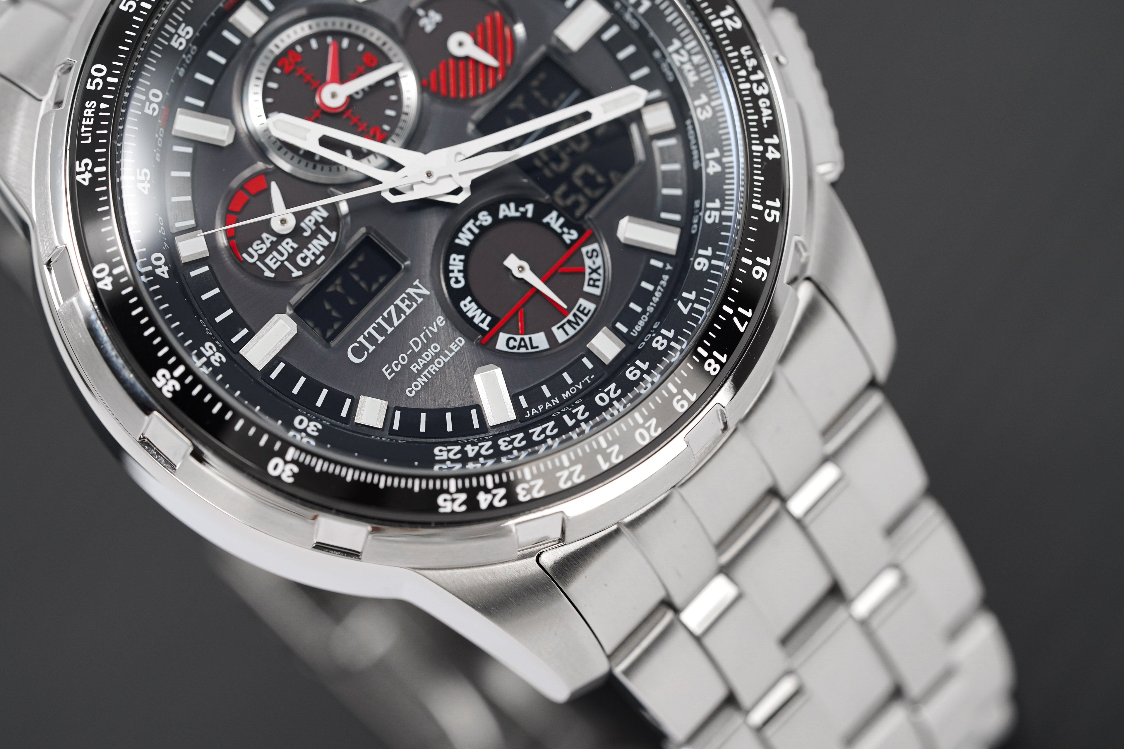 Citizen Men's Watch Skyhawk A-T Chronograph Radio Controlled Eco-Drive