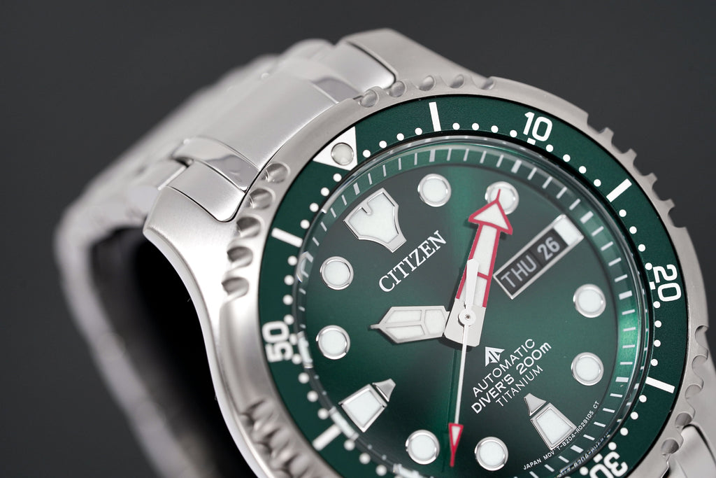 Citizen Promaster Automatic Titanium Green Men's Watch