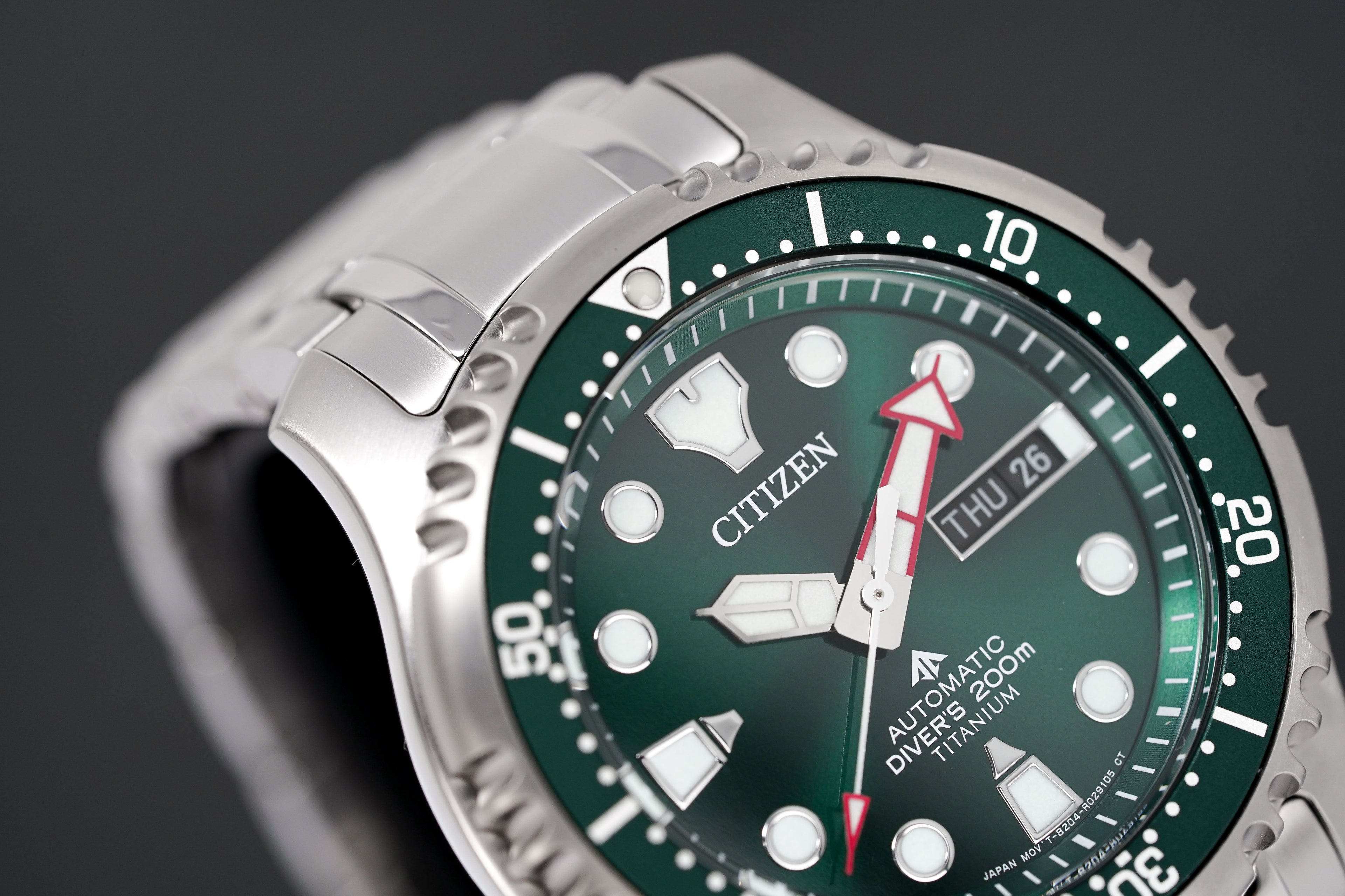 Citizen Promaster Automatic Titanium Green Men's Watch