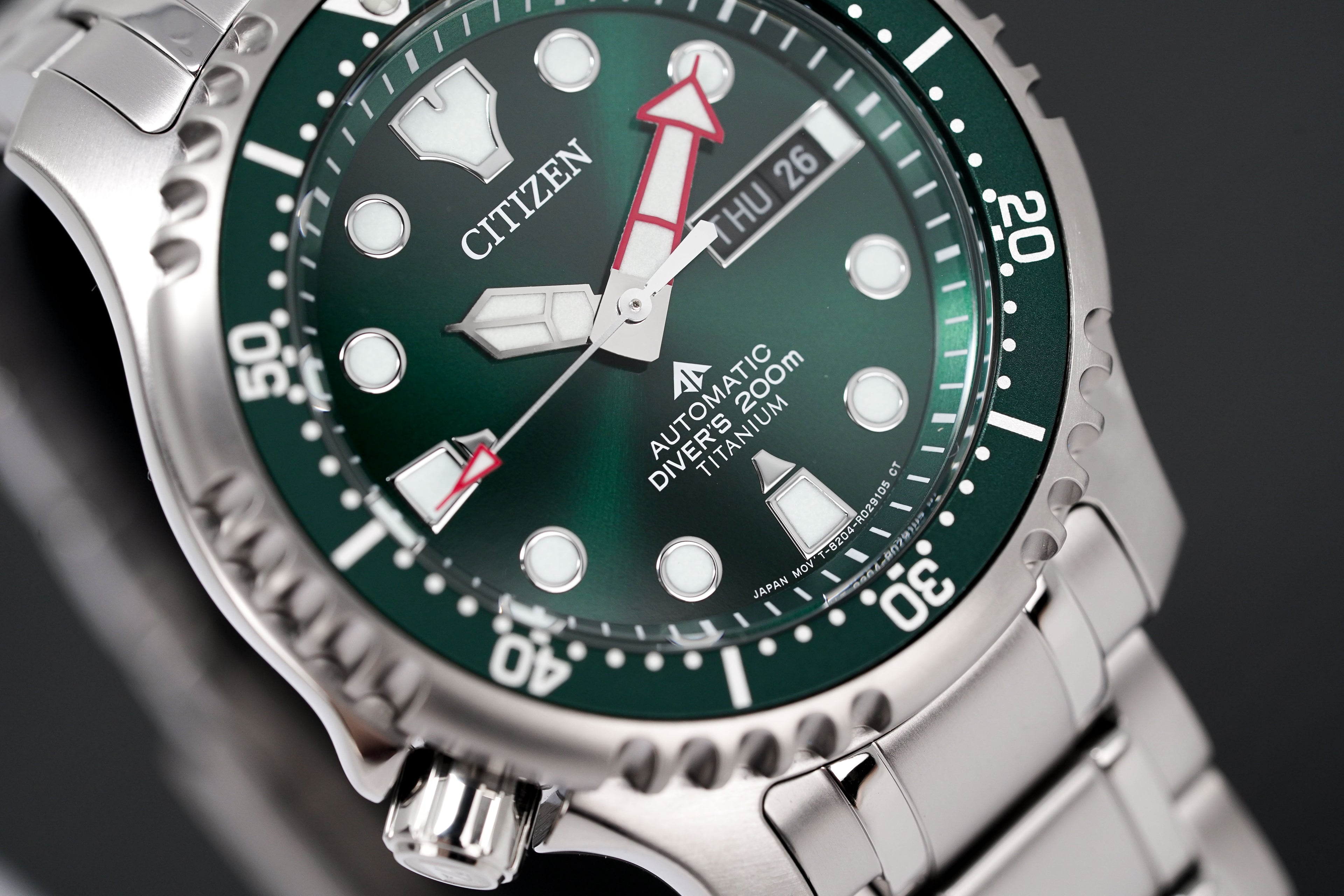 Citizen Promaster Automatic Titanium Green Men's Watch