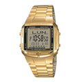 Casio Vintage Databank Men's Gold Digital Watch