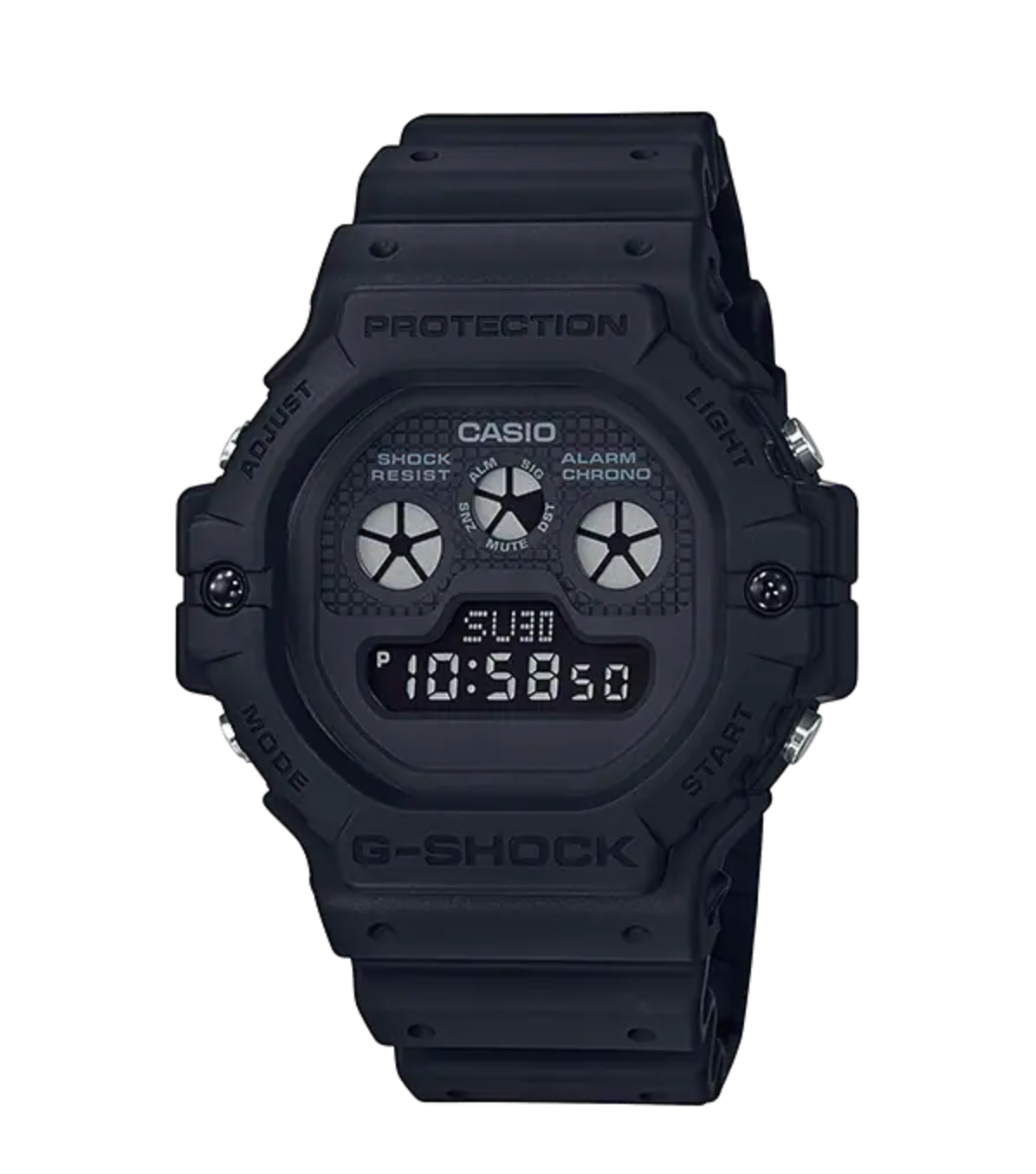 Casio G-Shock Watch Men's 'Three Eyes' Classic Basic Black