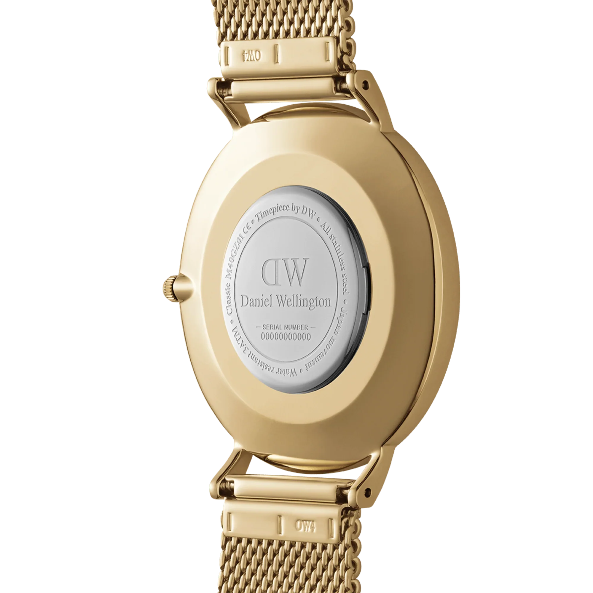Daniel Wellington Classic Mesh Men's Gold Black Watch