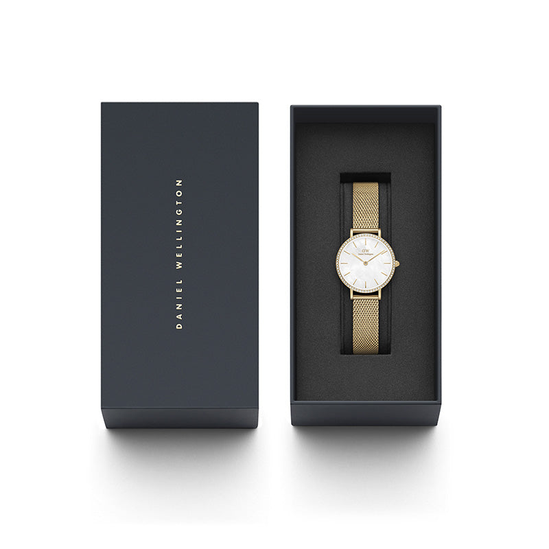 Daniel Wellington Petite Ladies White Watch