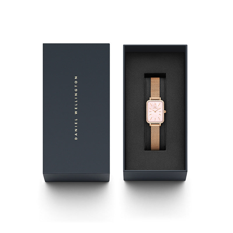 Daniel Wellington Quadro Ladies Pink Watch
