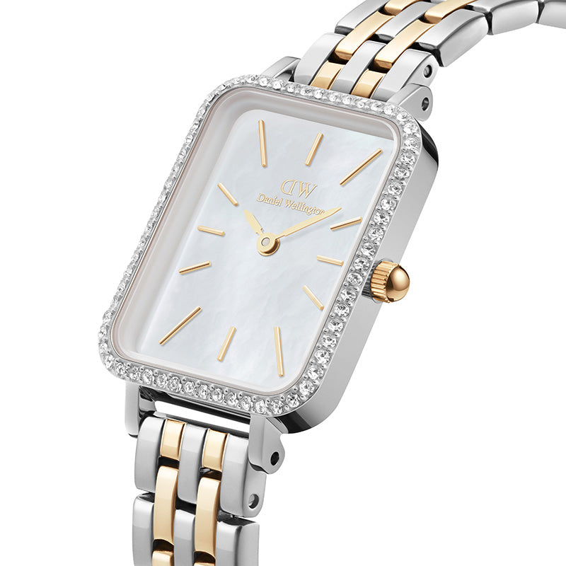 Daniel Wellington Quadro Ladies White Watch